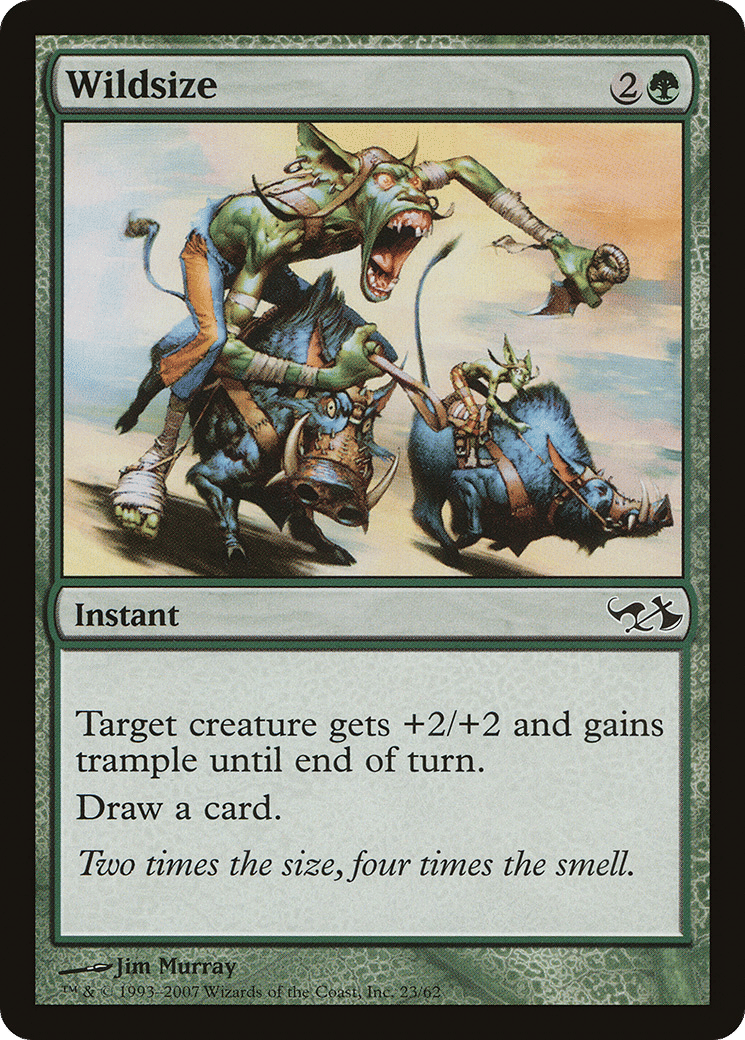 Wildsize — Duel Decks: Elves vs. Goblins — Magic: The Gathering