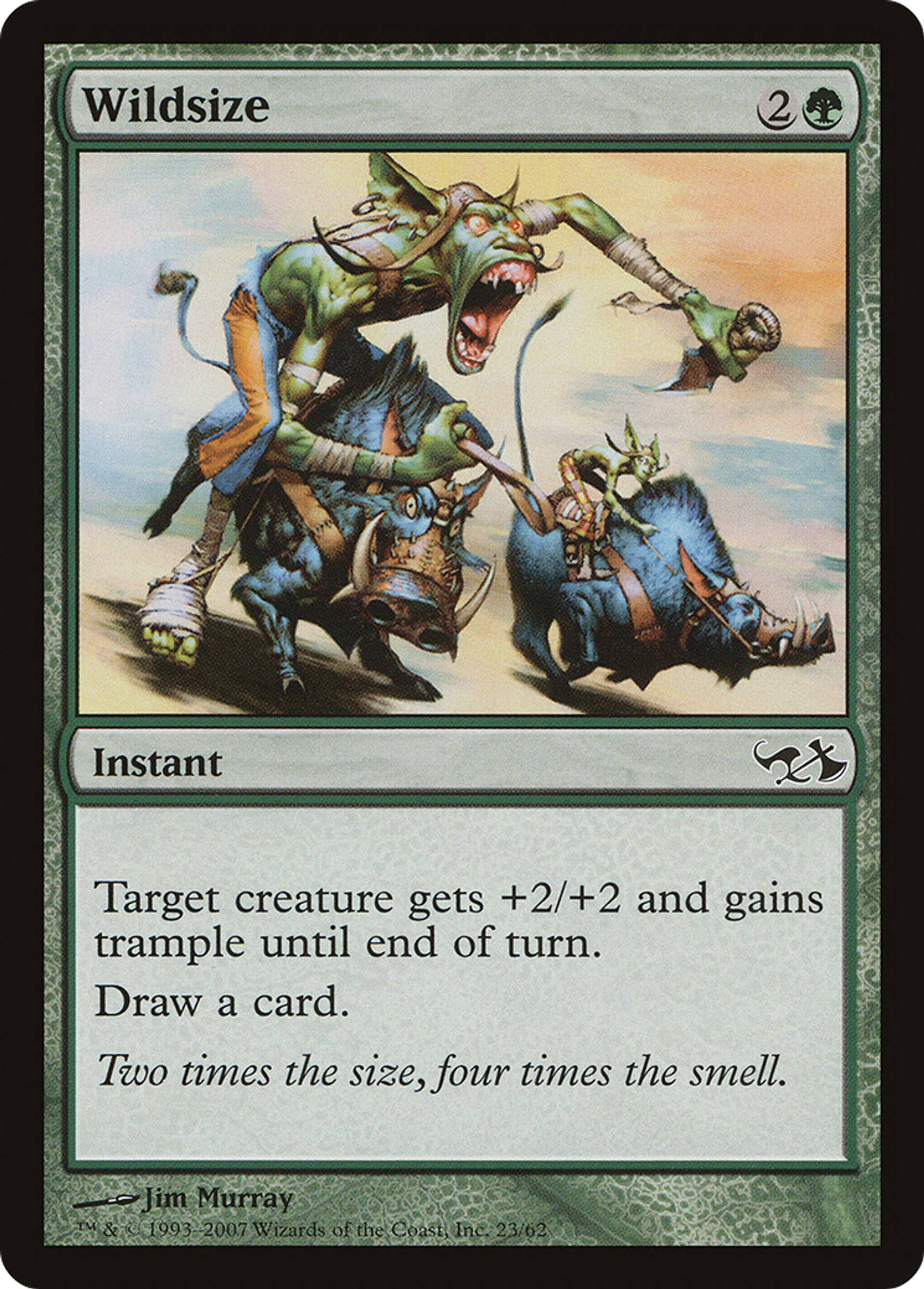 Wildsize — Duel Decks: Elves vs. Goblins — Magic: The Gathering