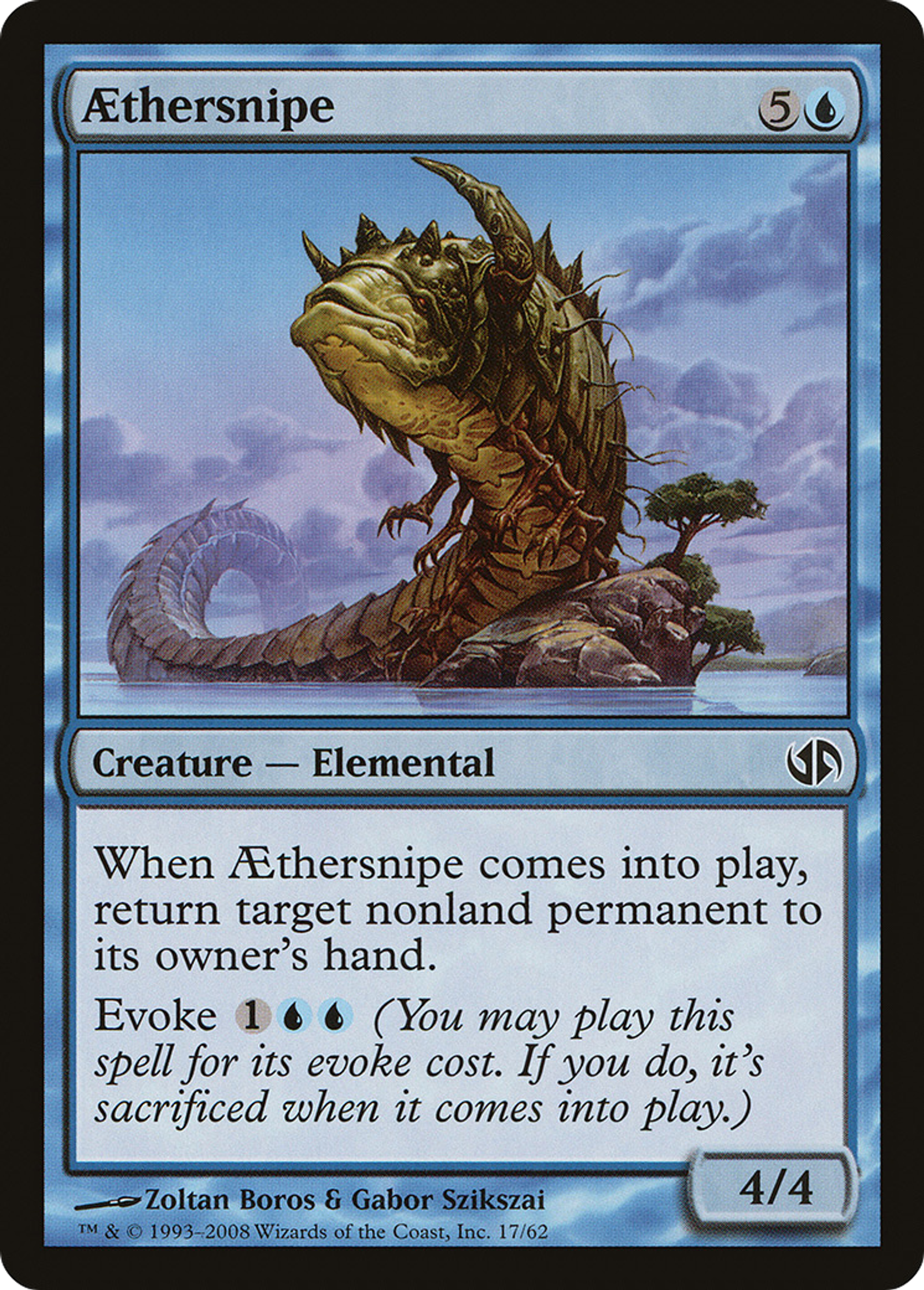 Aethersnipe — Duel Decks: Jace vs. Chandra — Magic: The Gathering