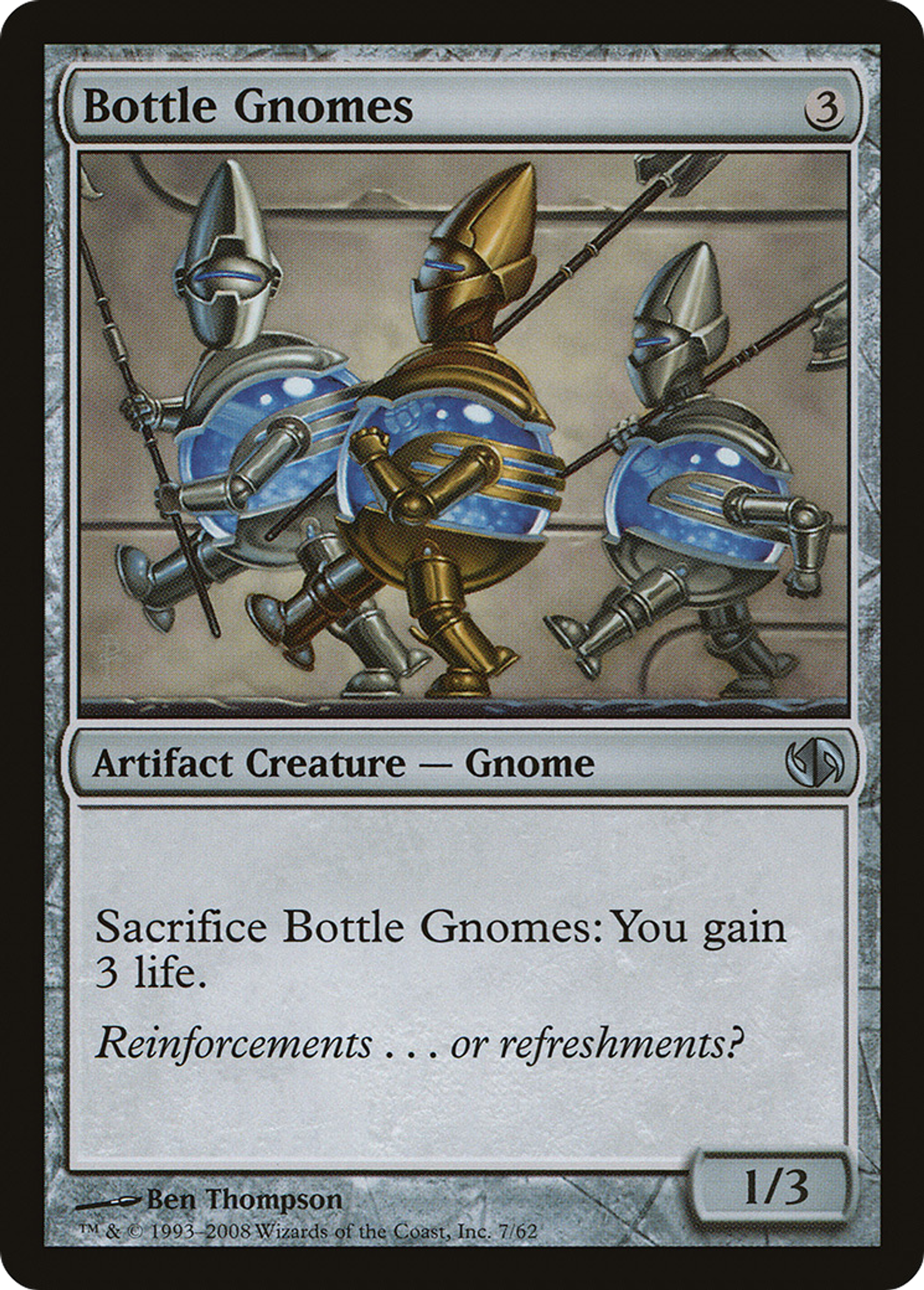 Bottle Gnomes — Duel Decks: Jace vs. Chandra — Magic: The Gathering