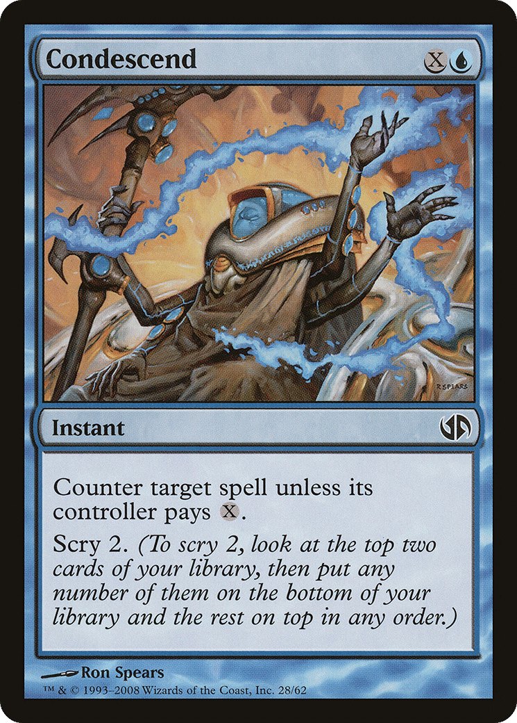 Condescend — Duel Decks: Jace vs. Chandra — Magic: The Gathering