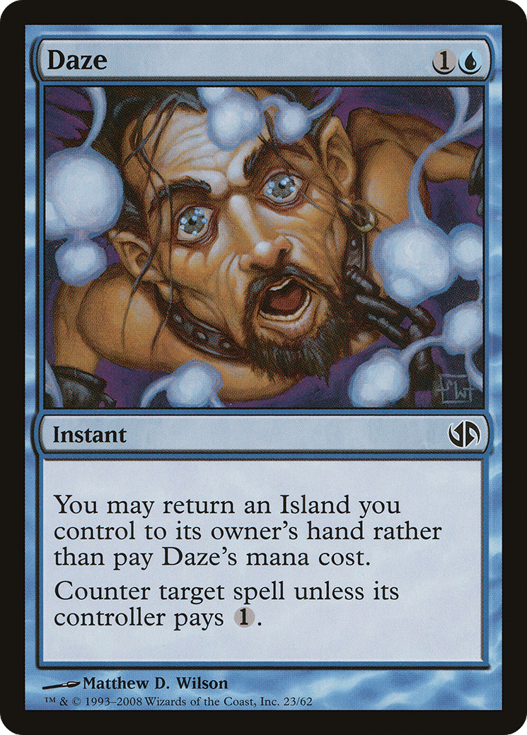 Daze — Duel Decks: Jace vs. Chandra — Magic: The Gathering