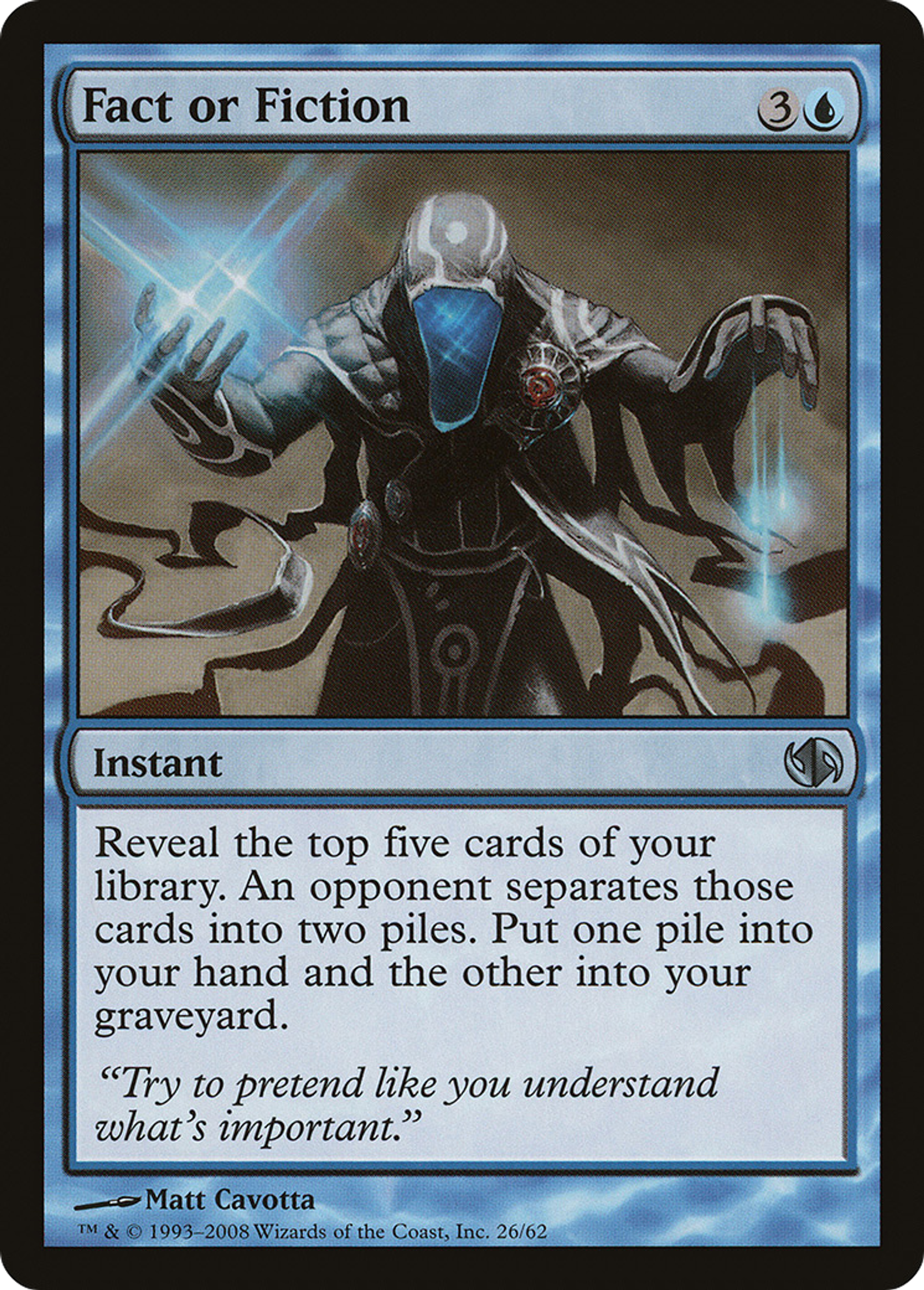 Fact or Fiction — Duel Decks: Jace vs. Chandra — Magic: The Gathering