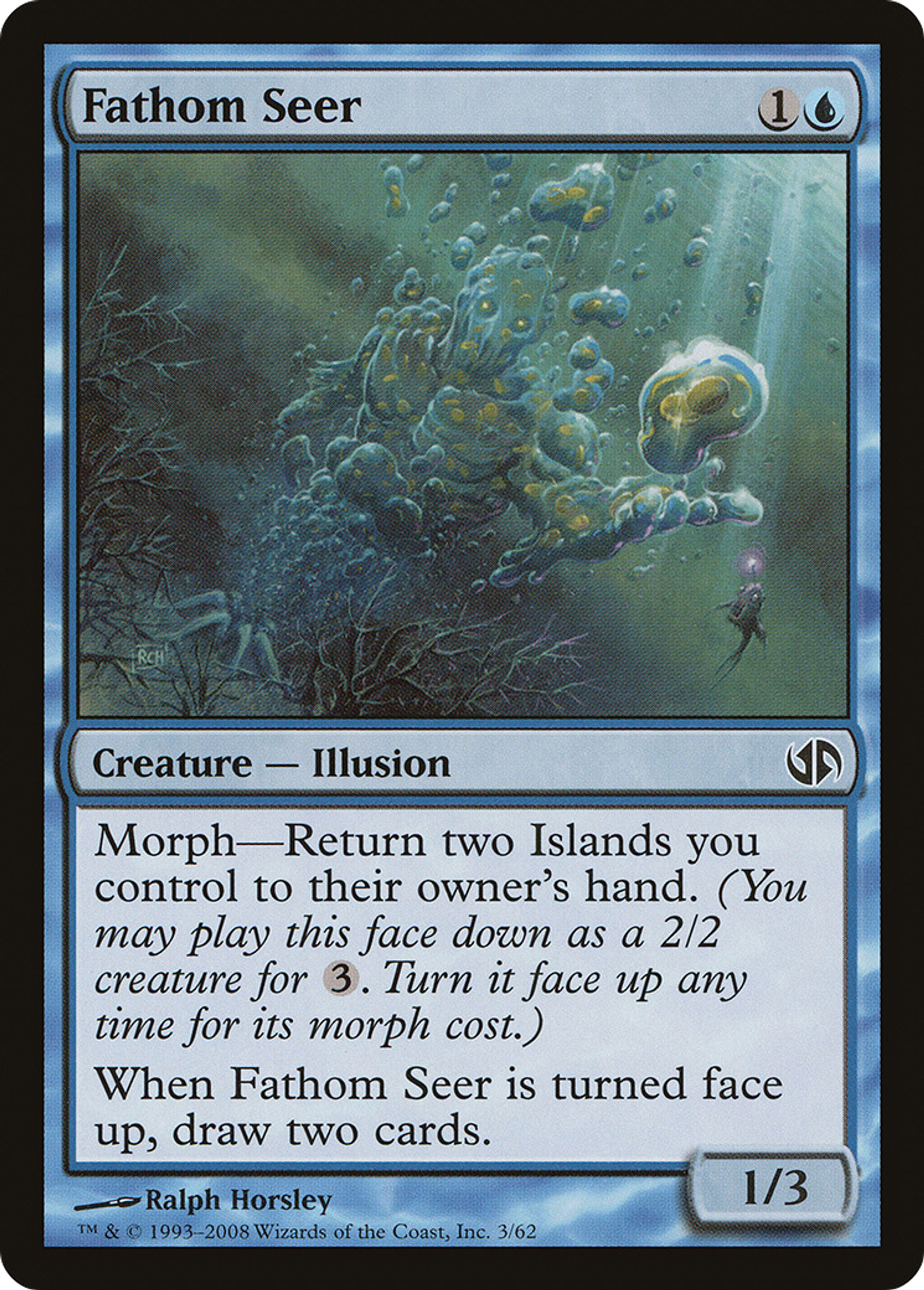 Fathom Seer — Duel Decks: Jace vs. Chandra — Magic: The Gathering