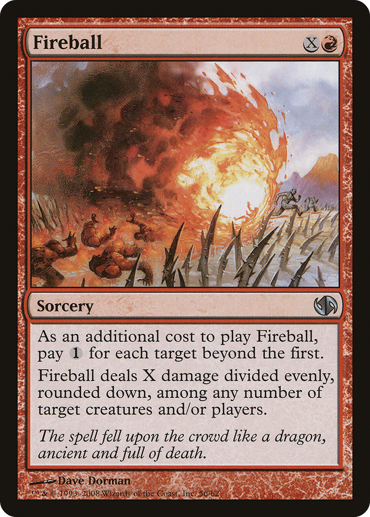 Fireball — Duel Decks: Jace vs. Chandra — Magic: The Gathering