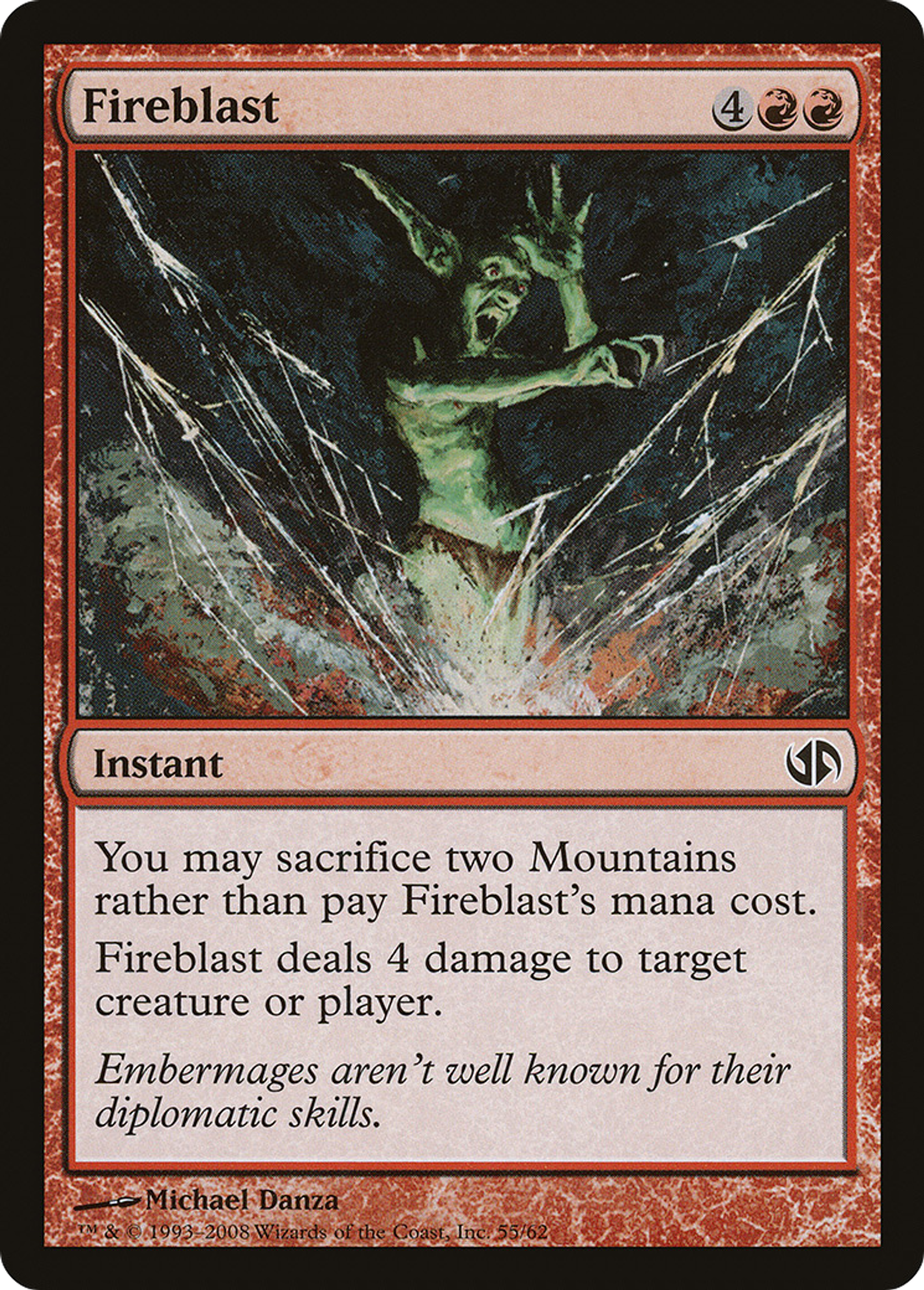 Fireblast — Duel Decks: Jace vs. Chandra — Magic: The Gathering