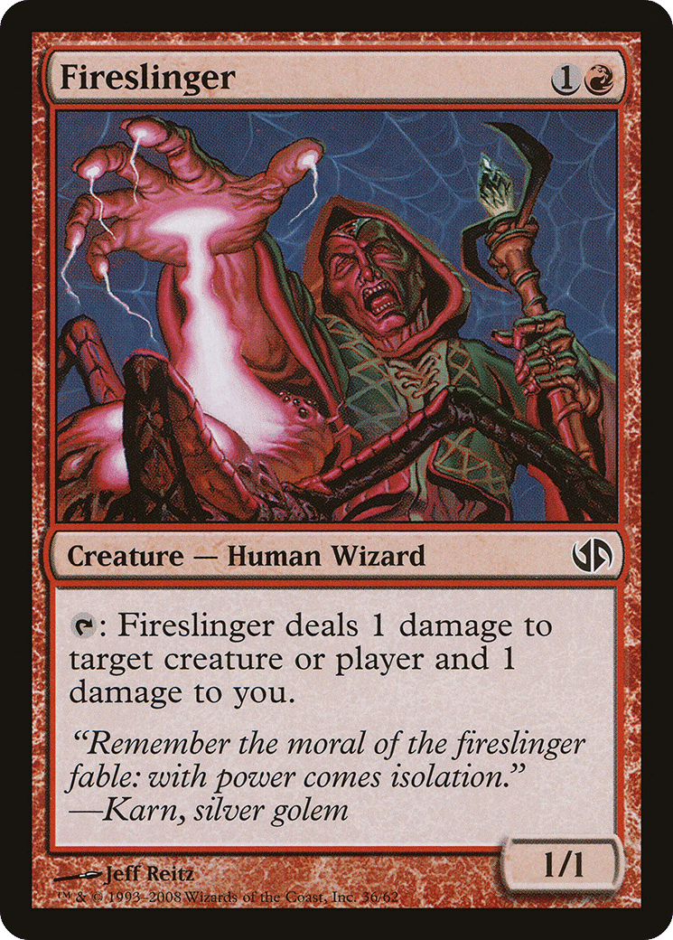 Fireslinger — Duel Decks: Jace vs. Chandra — Magic: The Gathering