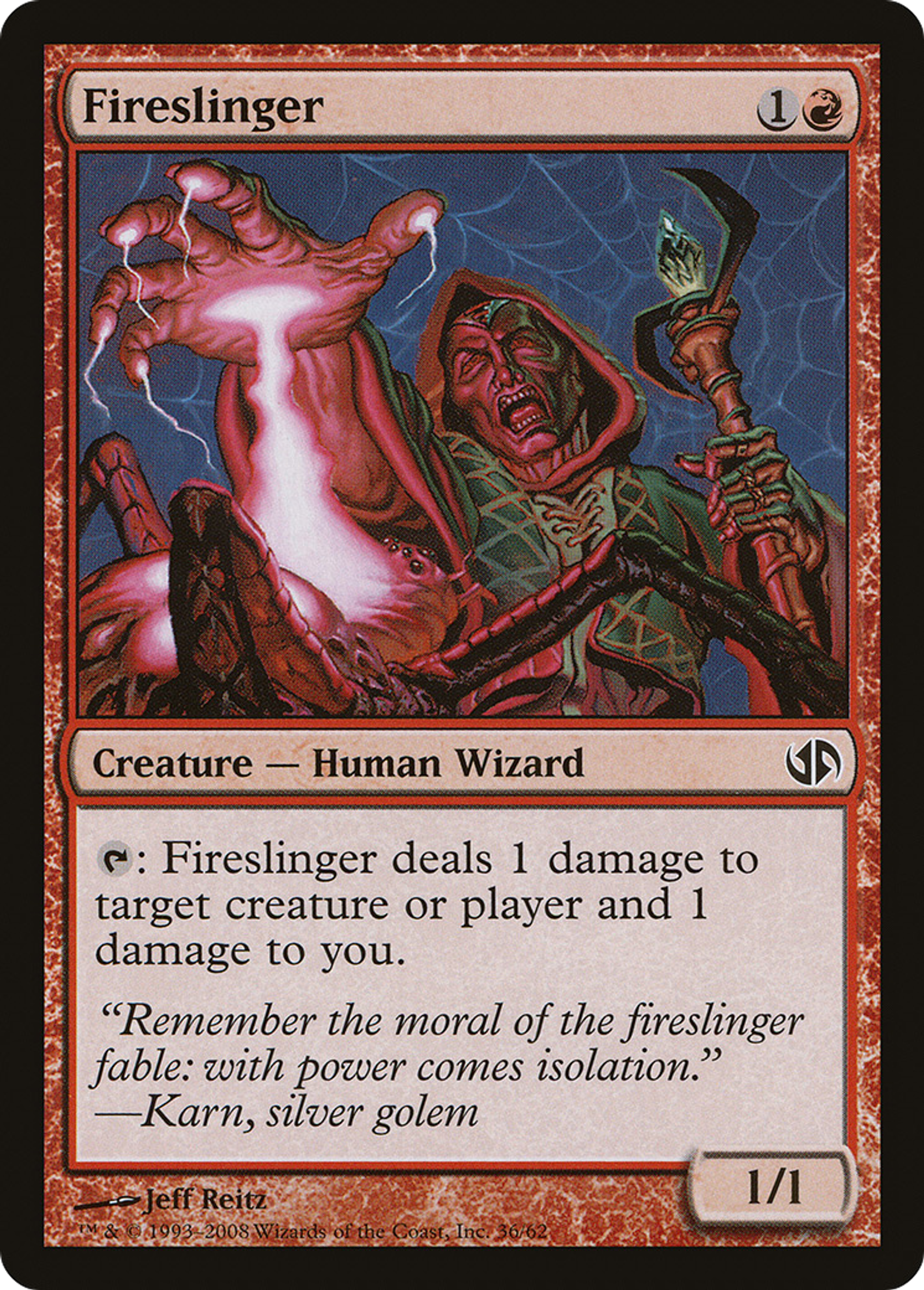 Fireslinger — Duel Decks: Jace vs. Chandra — Magic: The Gathering