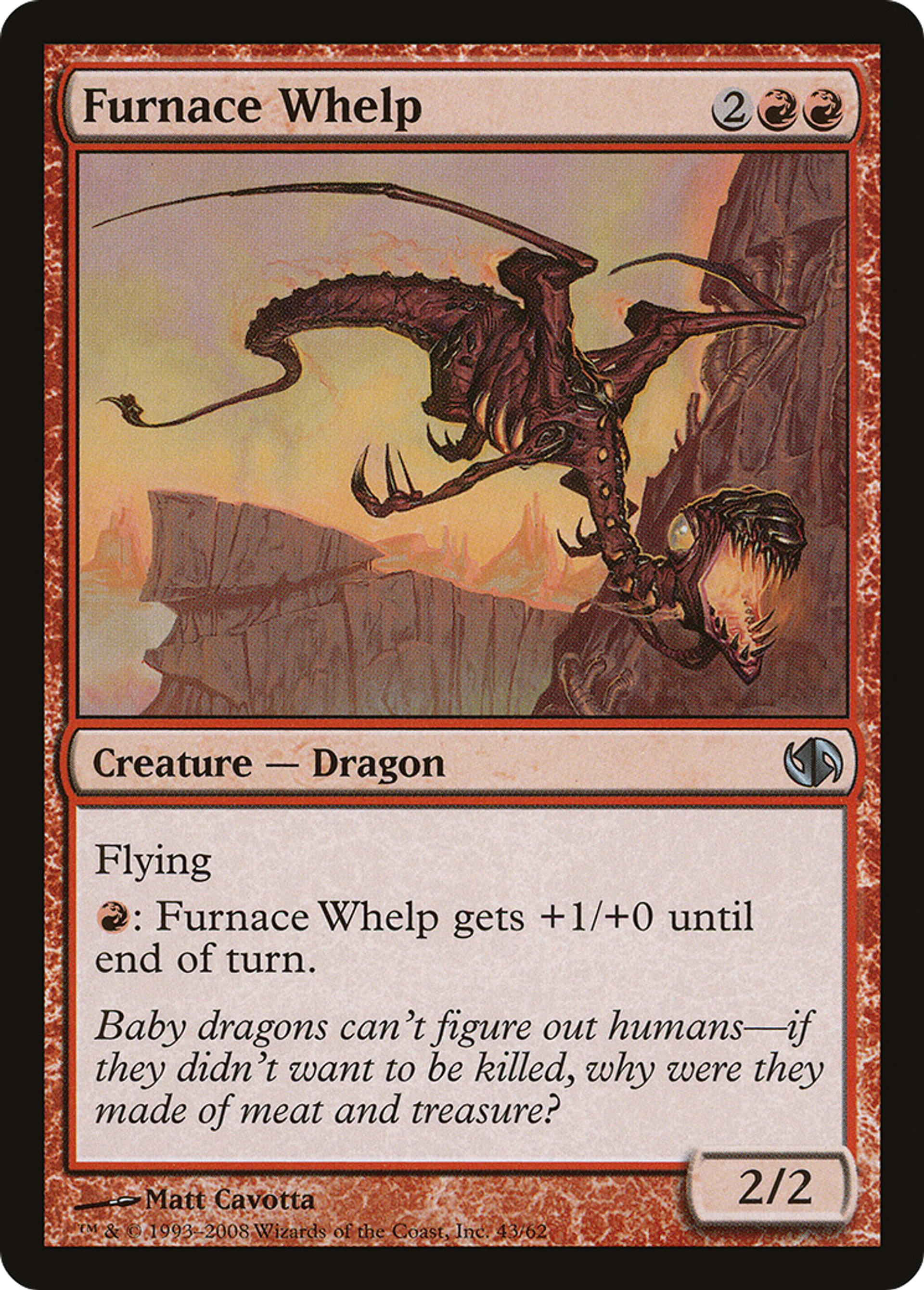 Furnace Whelp — Duel Decks: Jace vs. Chandra — Magic: The Gathering