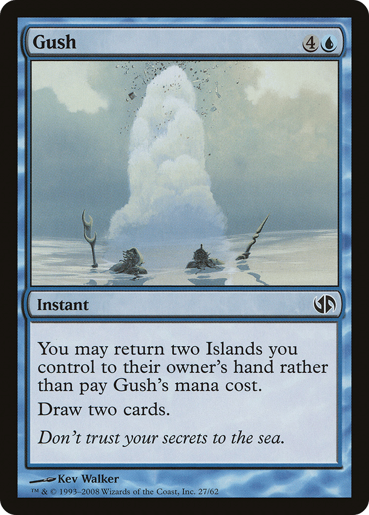 Gush — Duel Decks: Jace vs. Chandra — Magic: The Gathering