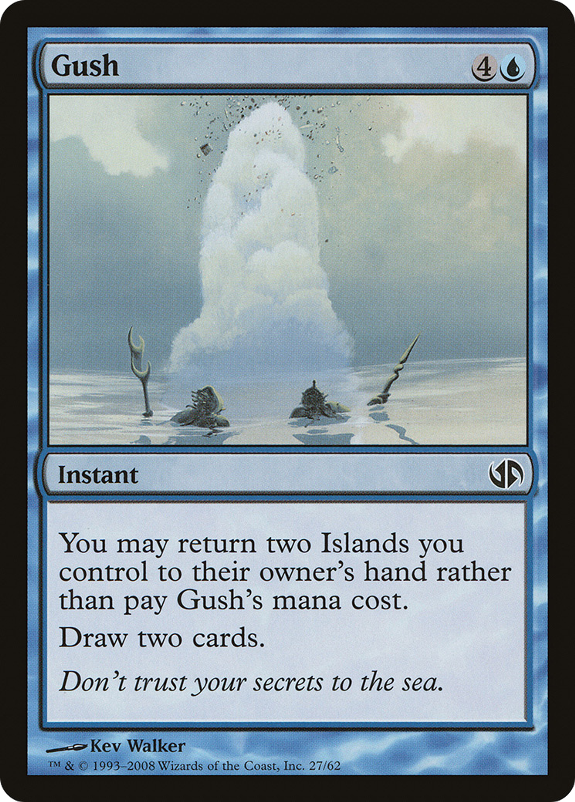 Gush — Duel Decks: Jace vs. Chandra — Magic: The Gathering