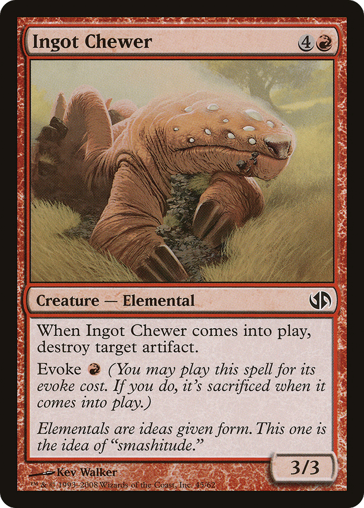 Ingot Chewer — Duel Decks: Jace vs. Chandra — Magic: The Gathering