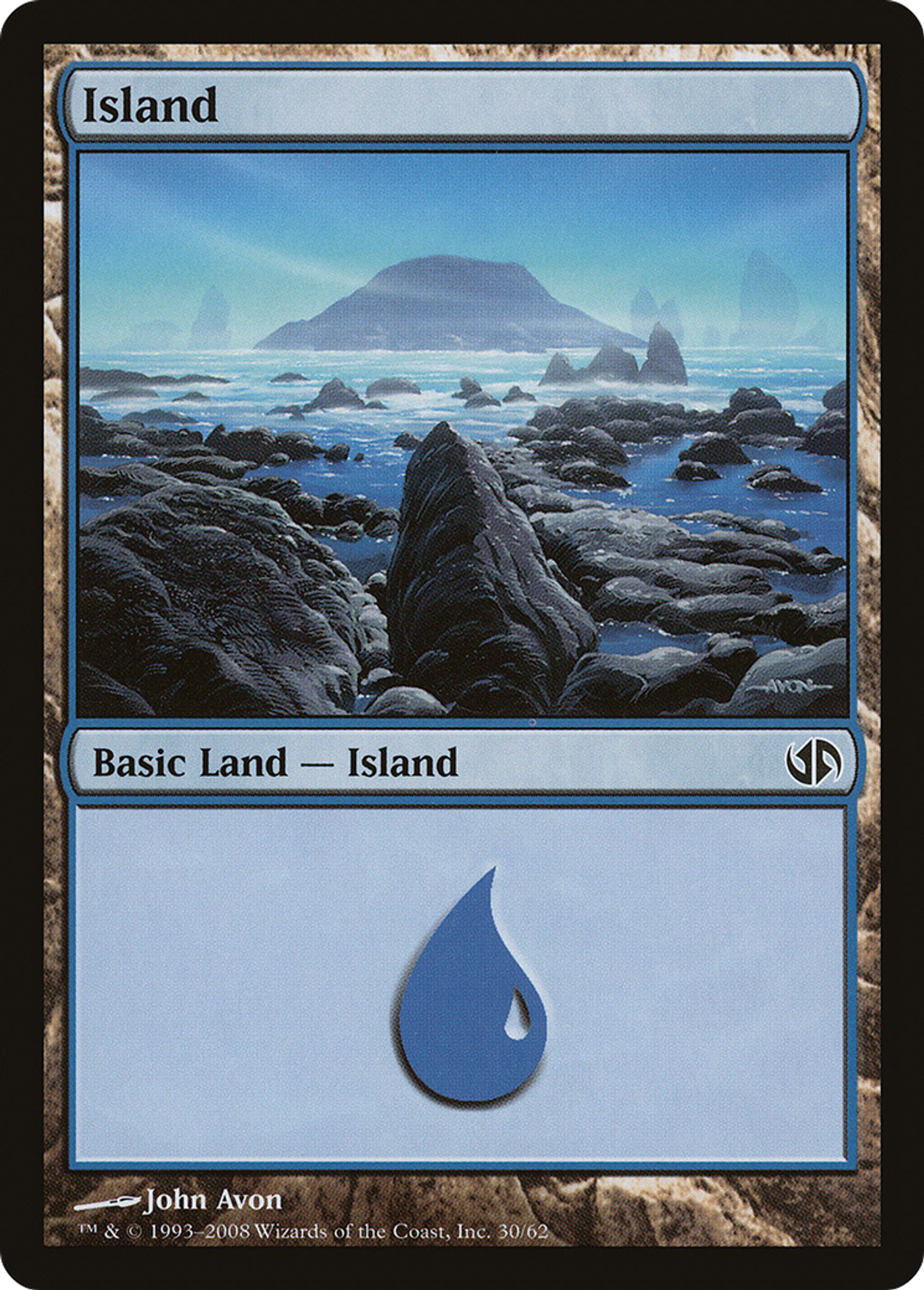 Island — Duel Decks: Jace vs. Chandra — Magic: The Gathering