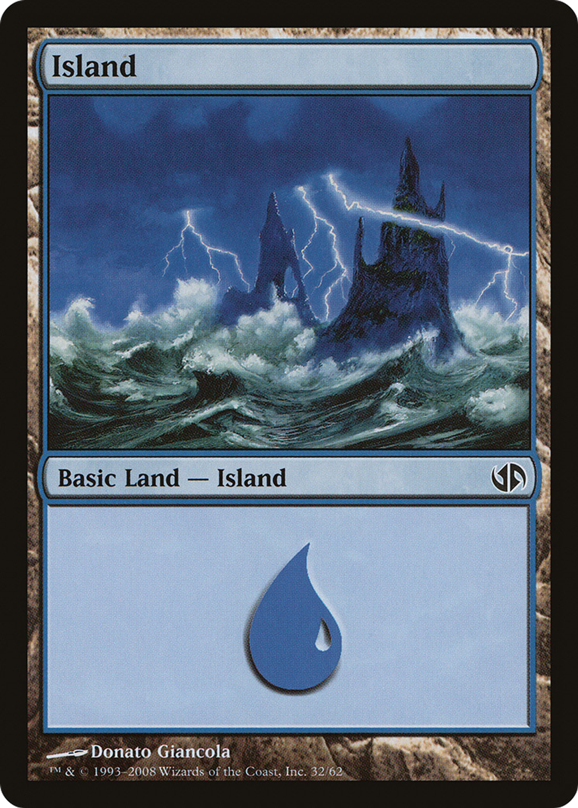 Island — Duel Decks: Jace vs. Chandra — Magic: The Gathering