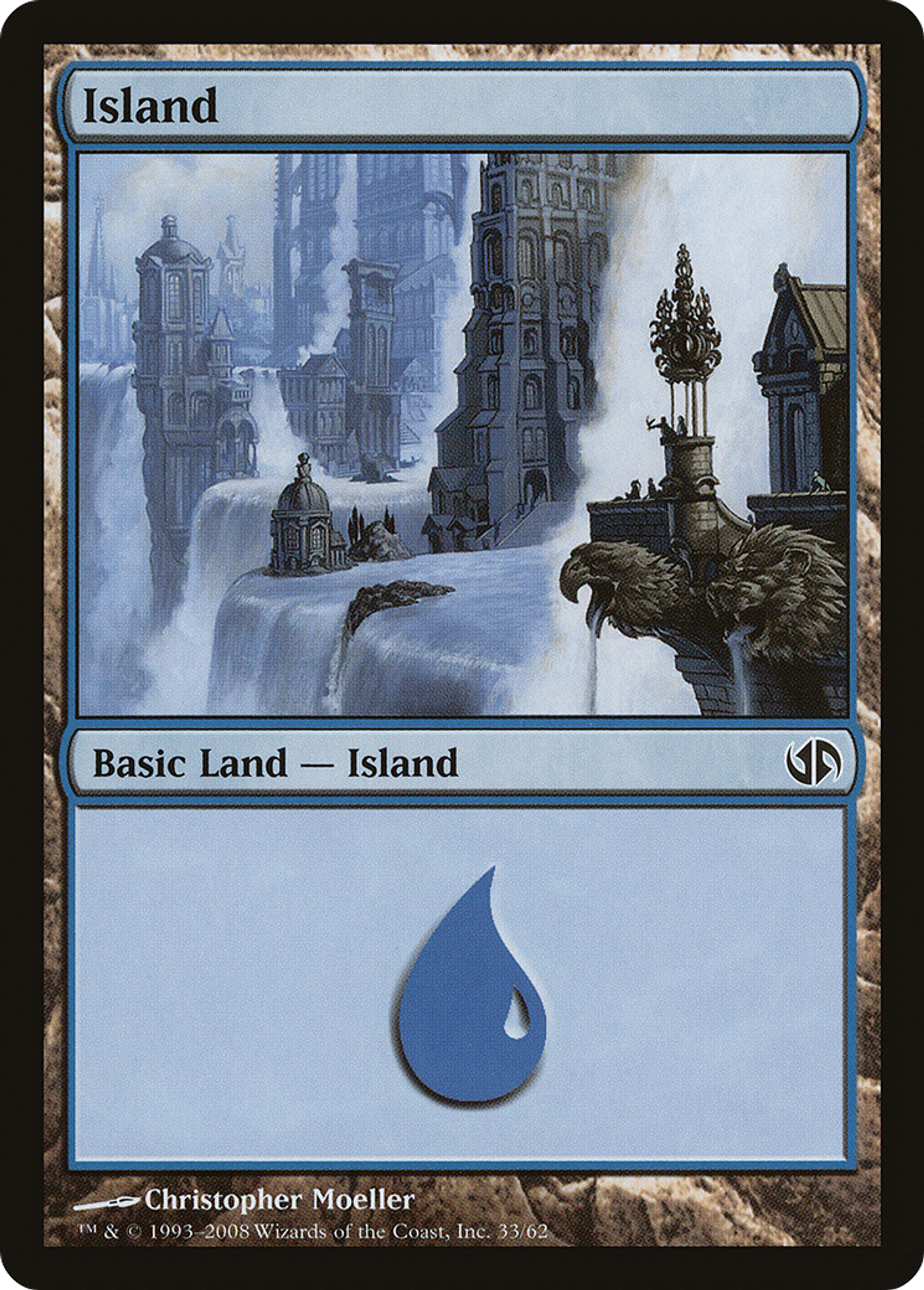 Island — Duel Decks: Jace vs. Chandra — Magic: The Gathering