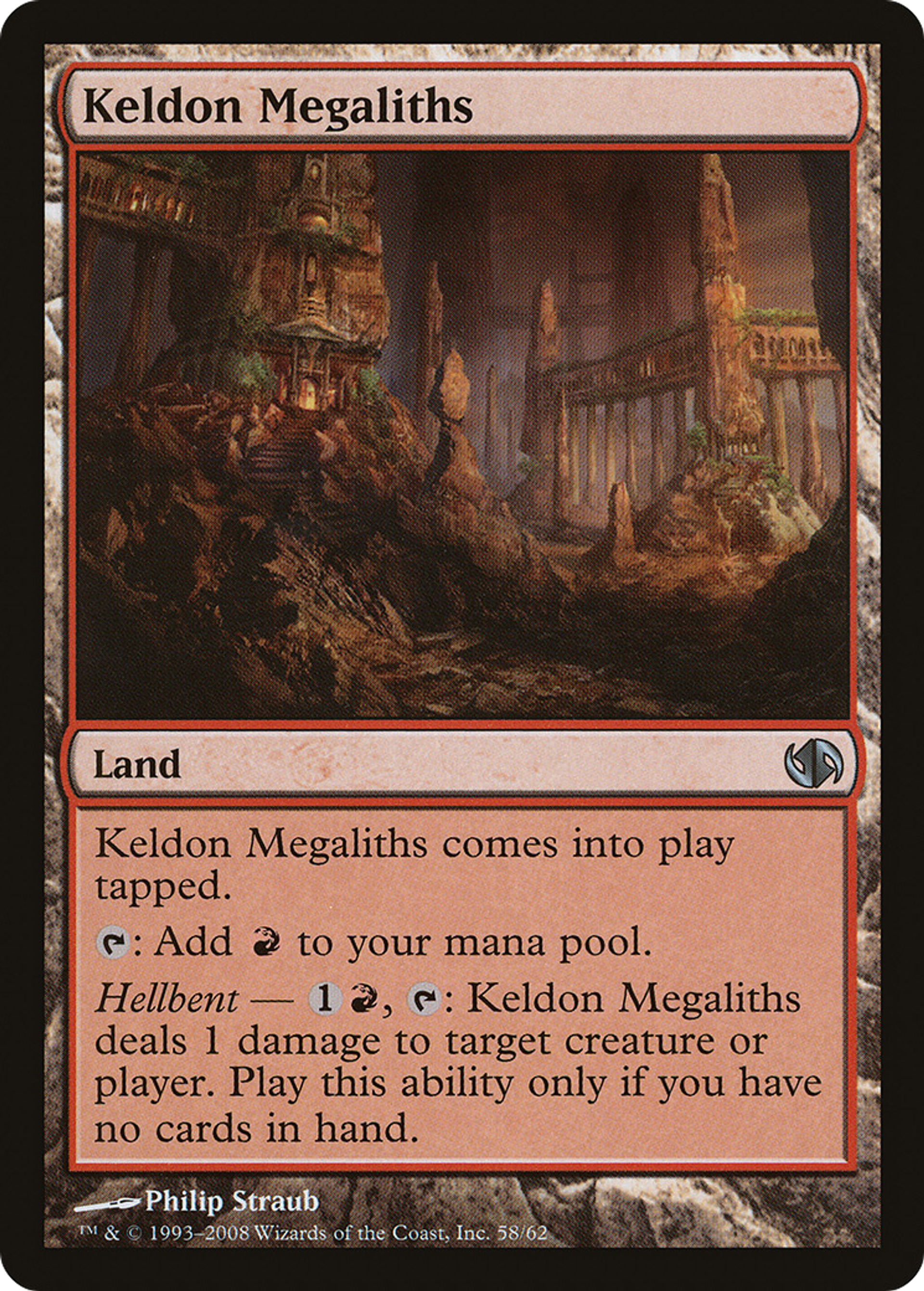 Keldon Megaliths — Duel Decks: Jace vs. Chandra — Magic: The Gathering