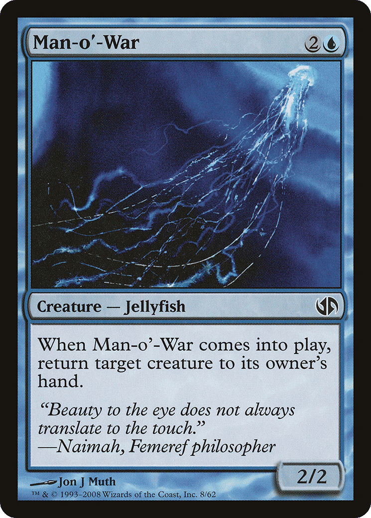 Man-o'-War — Duel Decks: Jace vs. Chandra — Magic: The Gathering
