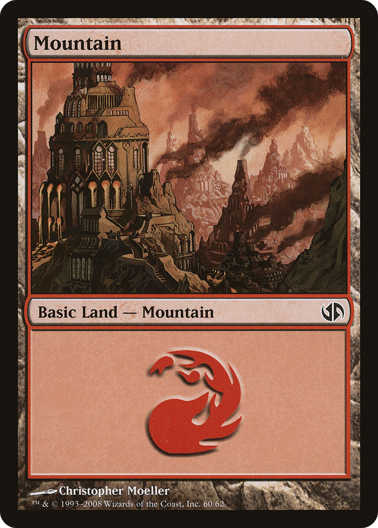Mountain — Duel Decks: Jace vs. Chandra — Magic: The Gathering
