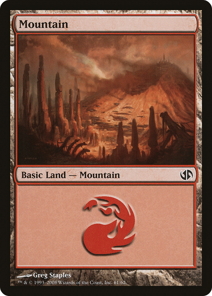 Mountain — Duel Decks: Jace vs. Chandra — Magic: The Gathering