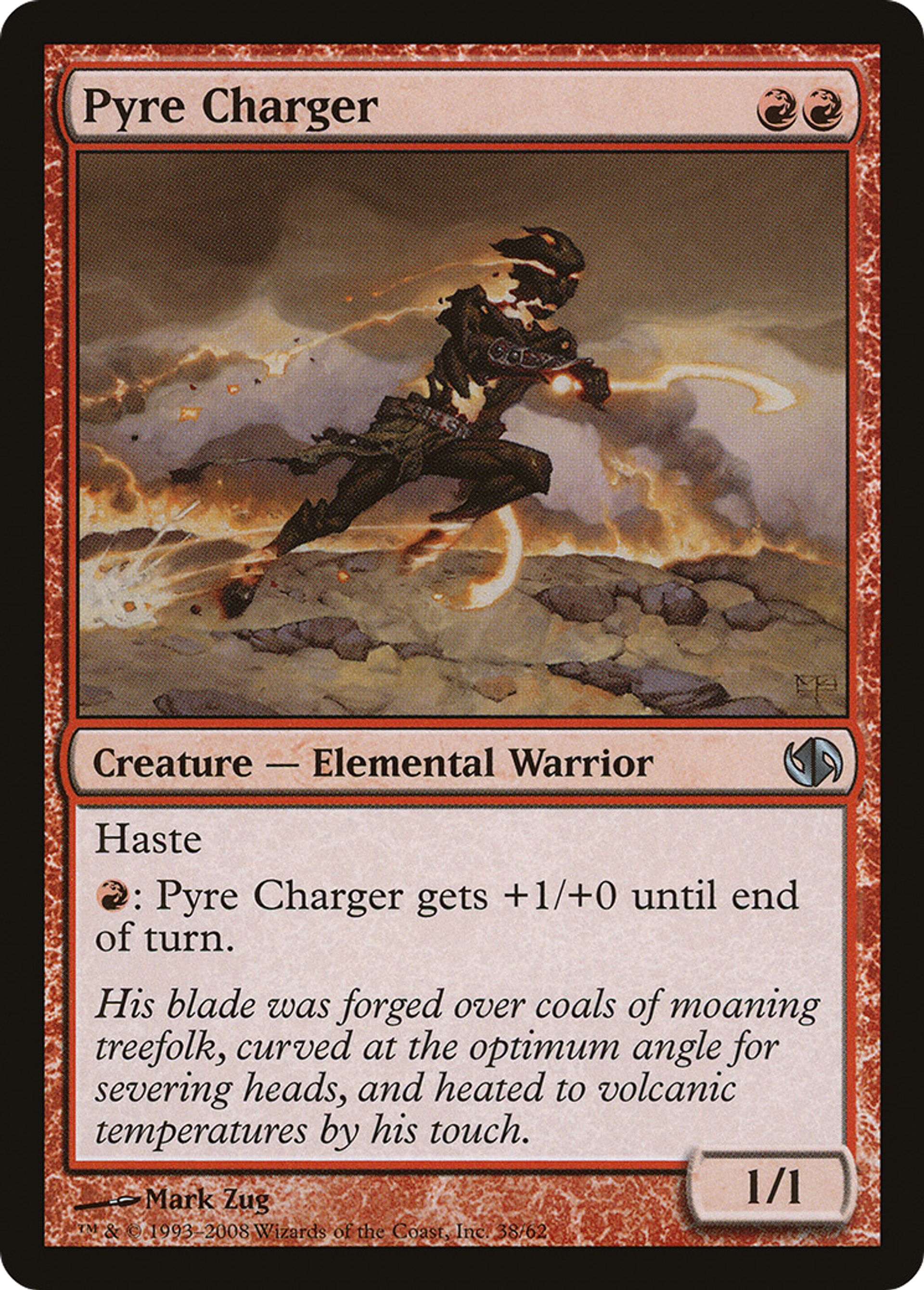 Pyre Charger — Duel Decks: Jace vs. Chandra — Magic: The Gathering
