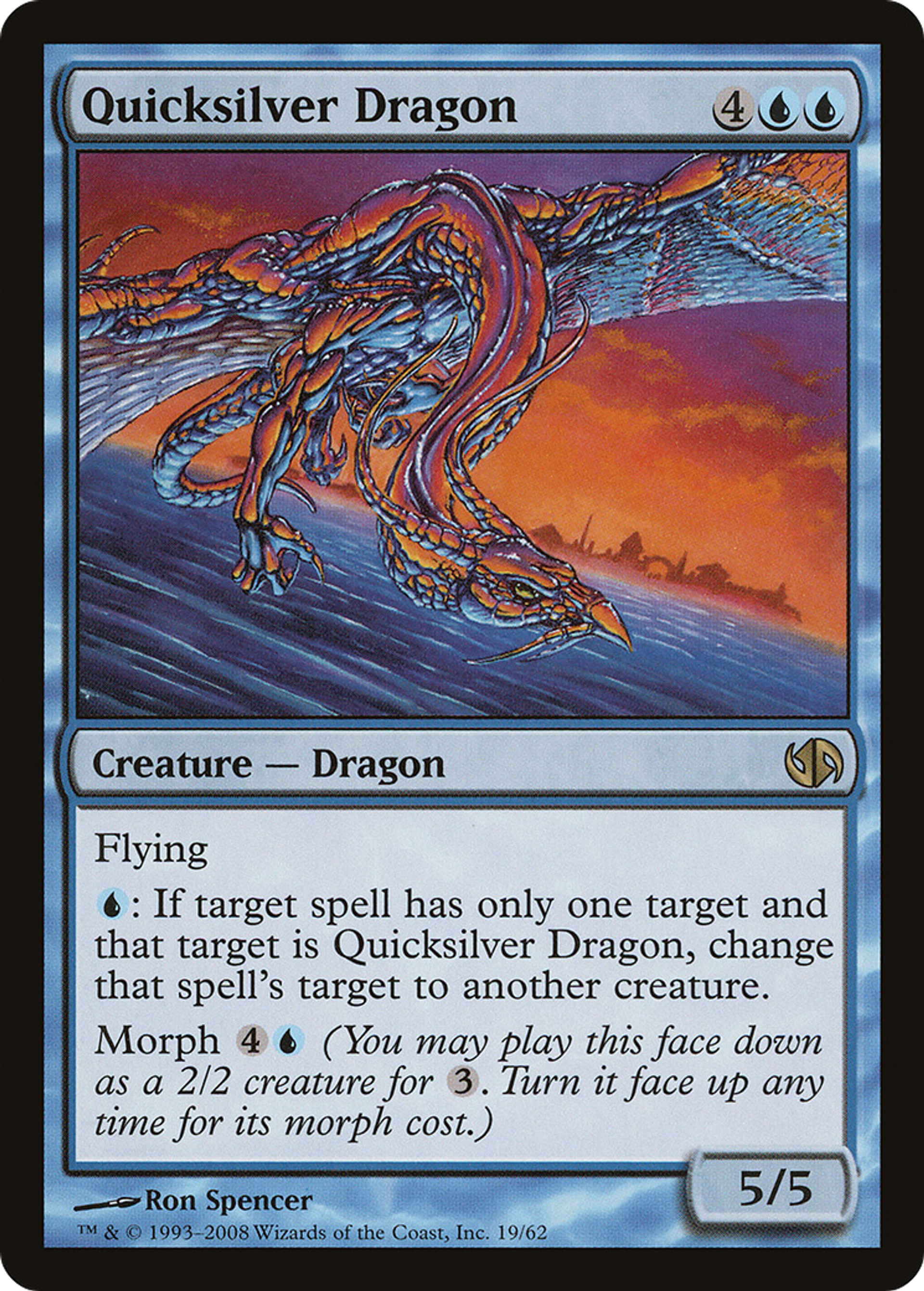 Quicksilver Dragon — Duel Decks: Jace vs. Chandra — Magic: The Gathering
