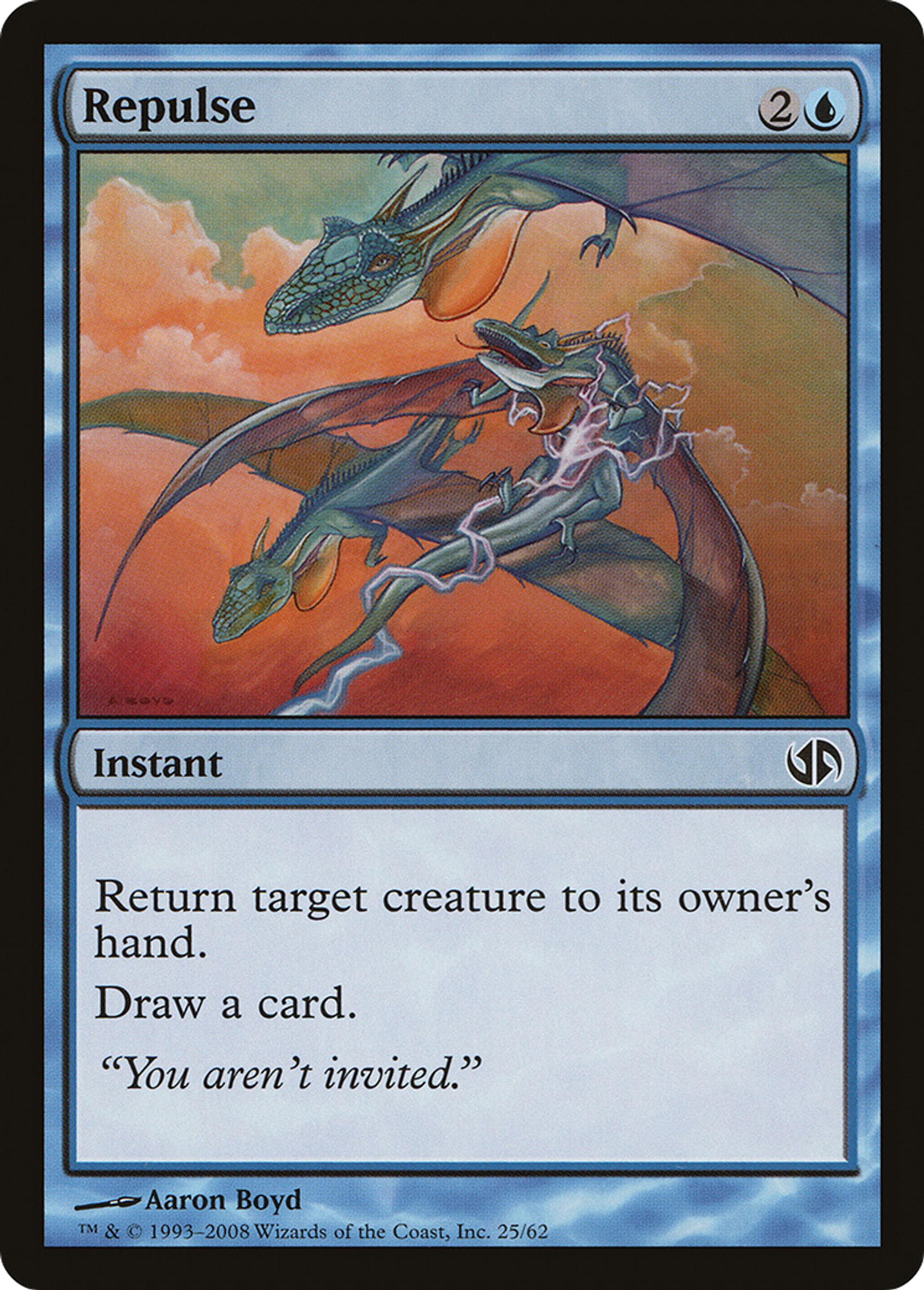 Repulse — Duel Decks: Jace vs. Chandra — Magic: The Gathering