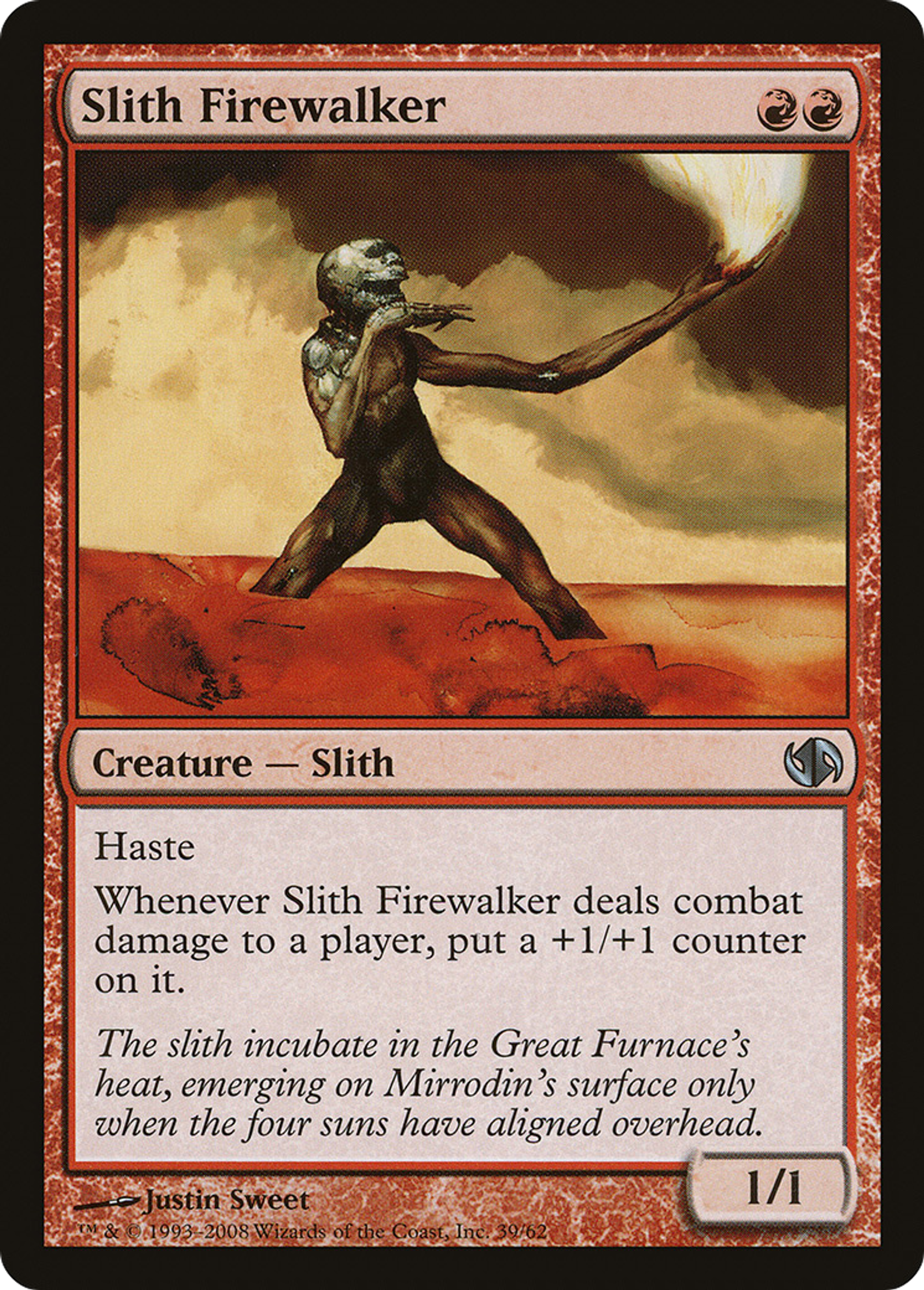 Slith Firewalker — Duel Decks: Jace vs. Chandra — Magic: The Gathering