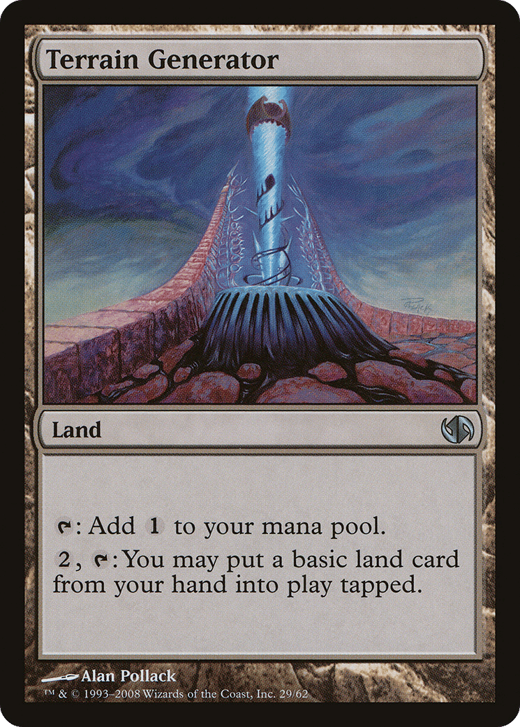 Terrain Generator — Duel Decks: Jace vs. Chandra — Magic: The Gathering