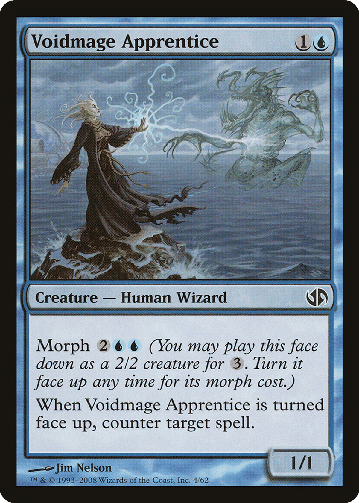 Voidmage Apprentice from Duel Decks: Jace vs. Chandra - Magic: The Gathering