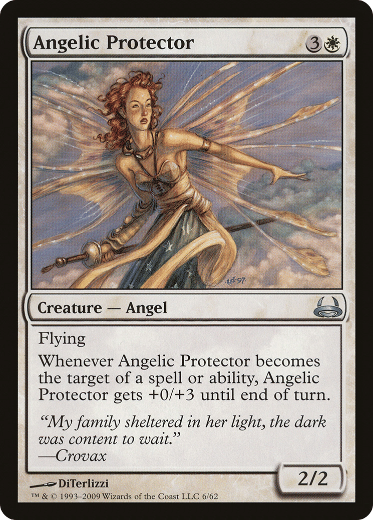Angelic Protector — Duel Decks: Divine vs. Demonic — Magic: The Gathering