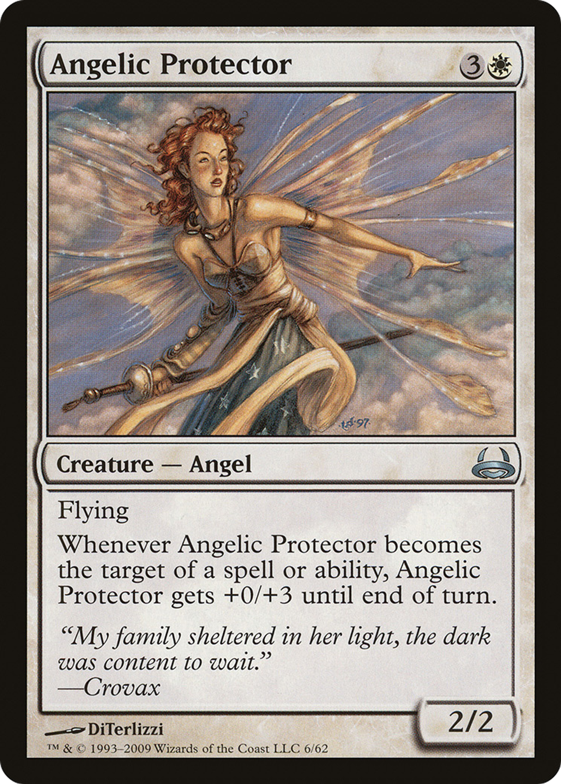 Angelic Protector — Duel Decks: Divine vs. Demonic — Magic: The Gathering