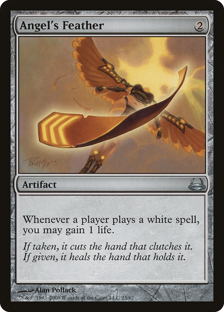 Angel's Feather — Duel Decks: Divine vs. Demonic — Magic: The Gathering