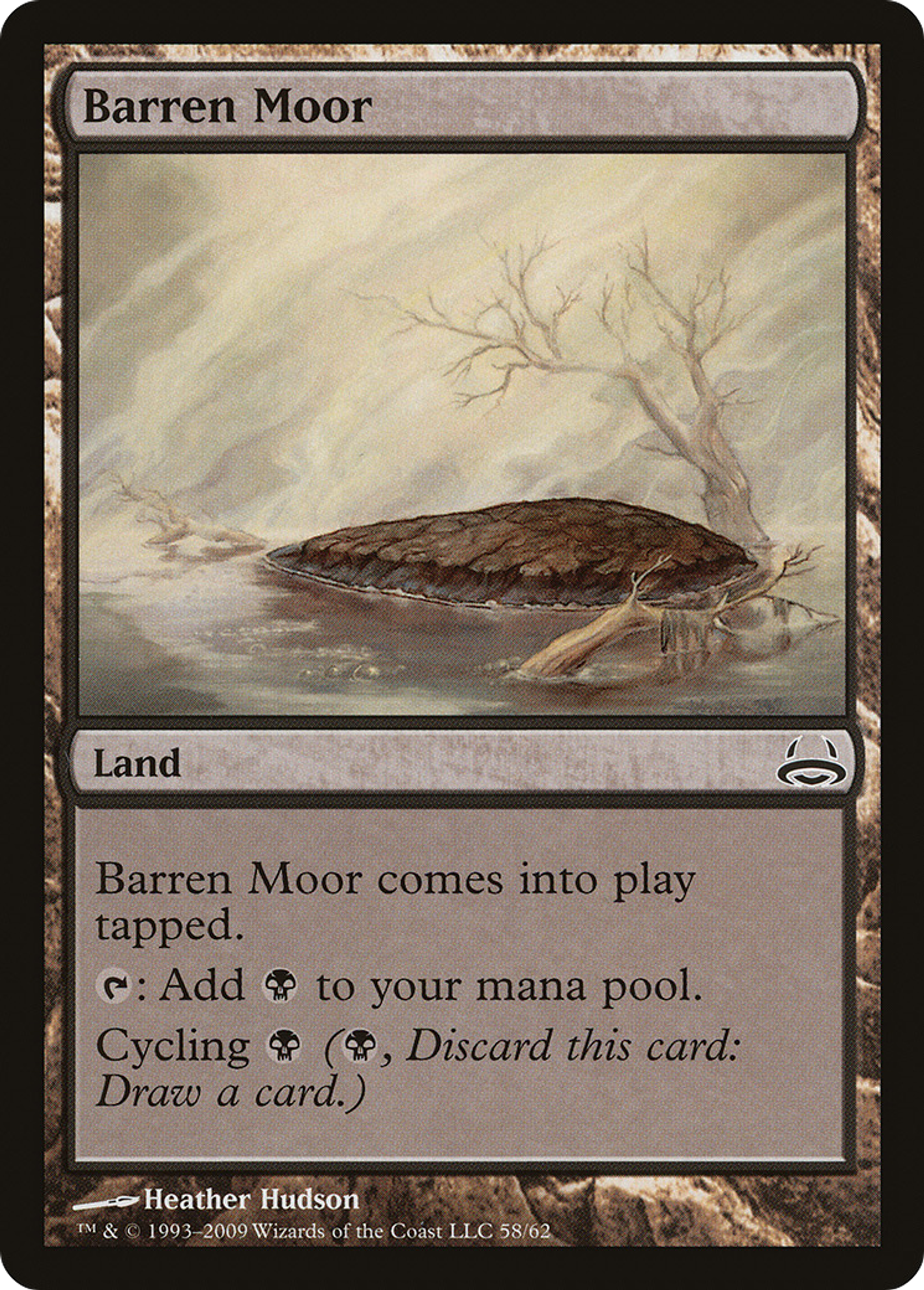 Barren Moor — Duel Decks: Divine vs. Demonic — Magic: The Gathering