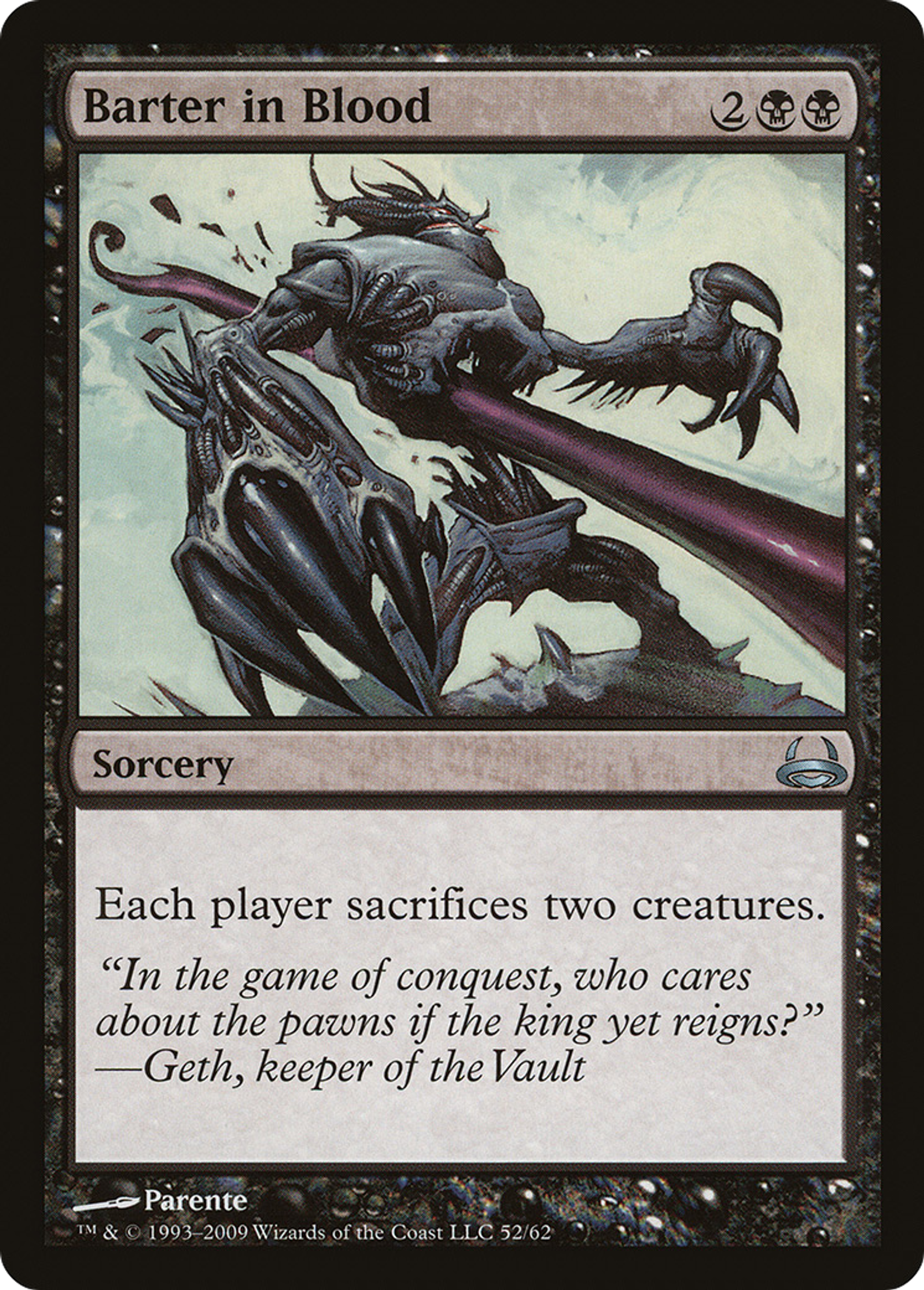 Barter in Blood — Duel Decks: Divine vs. Demonic — Magic: The Gathering