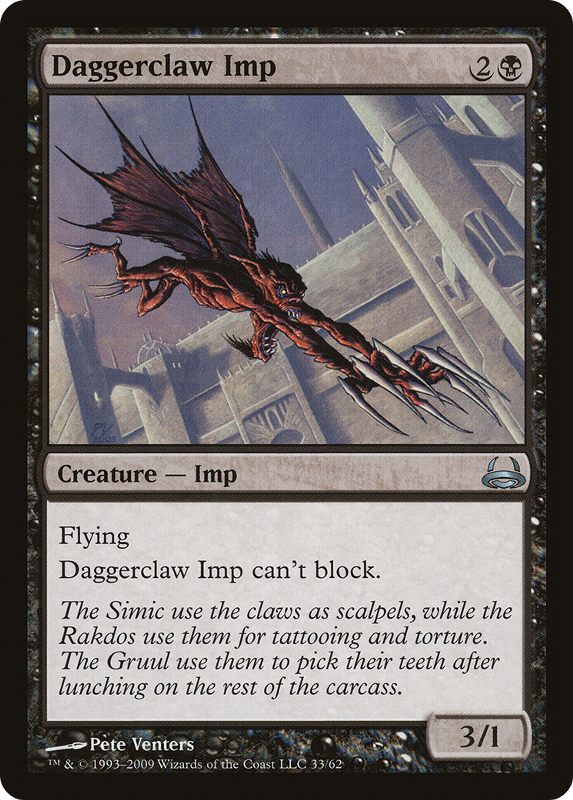 Daggerclaw Imp — Duel Decks: Divine vs. Demonic — Magic: The Gathering