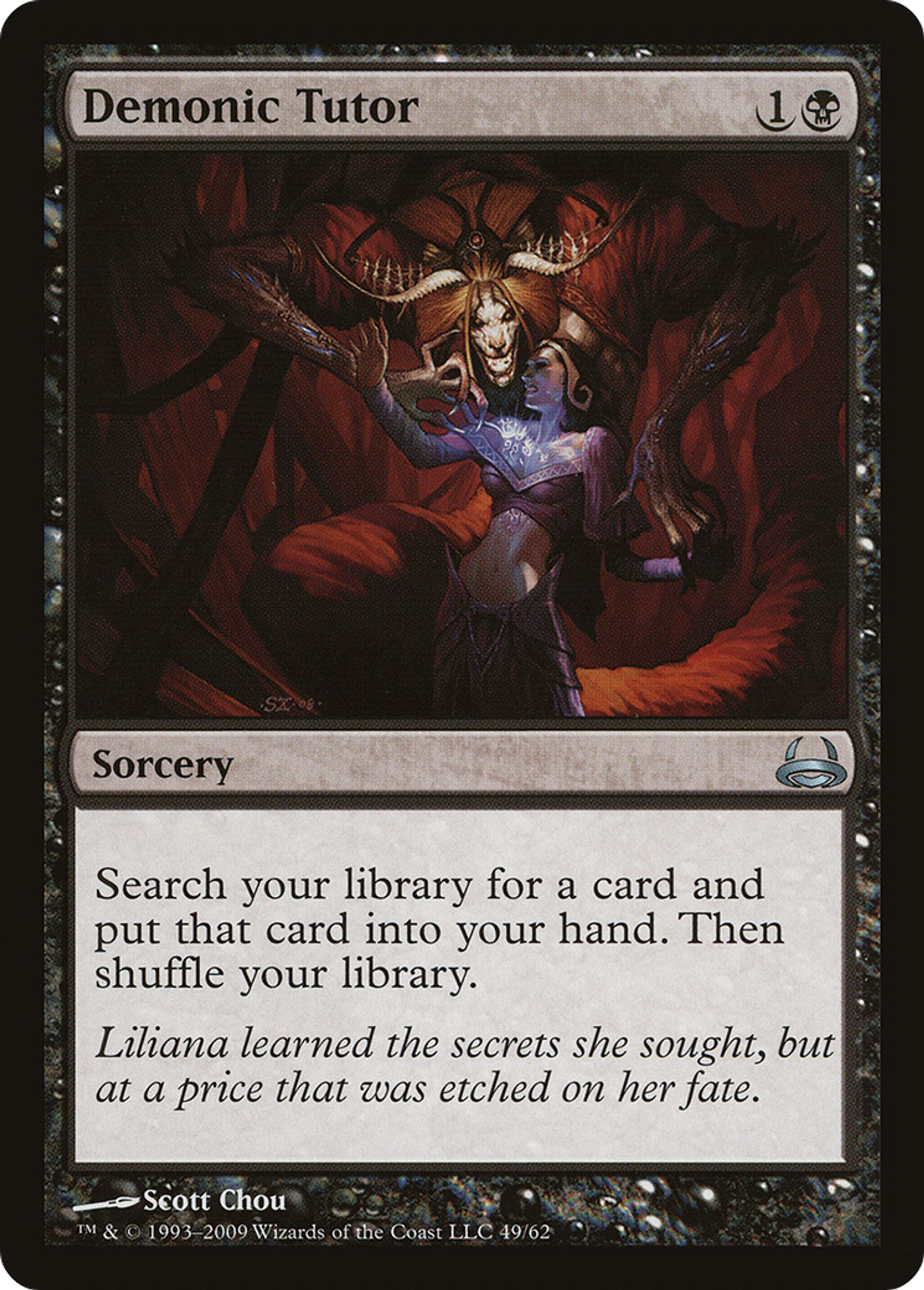 Demonic Tutor — Duel Decks: Divine vs. Demonic — Magic: The Gathering