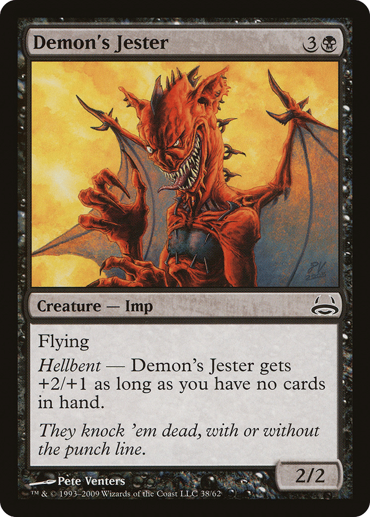 Demon's Jester — Duel Decks: Divine vs. Demonic — Magic: The Gathering