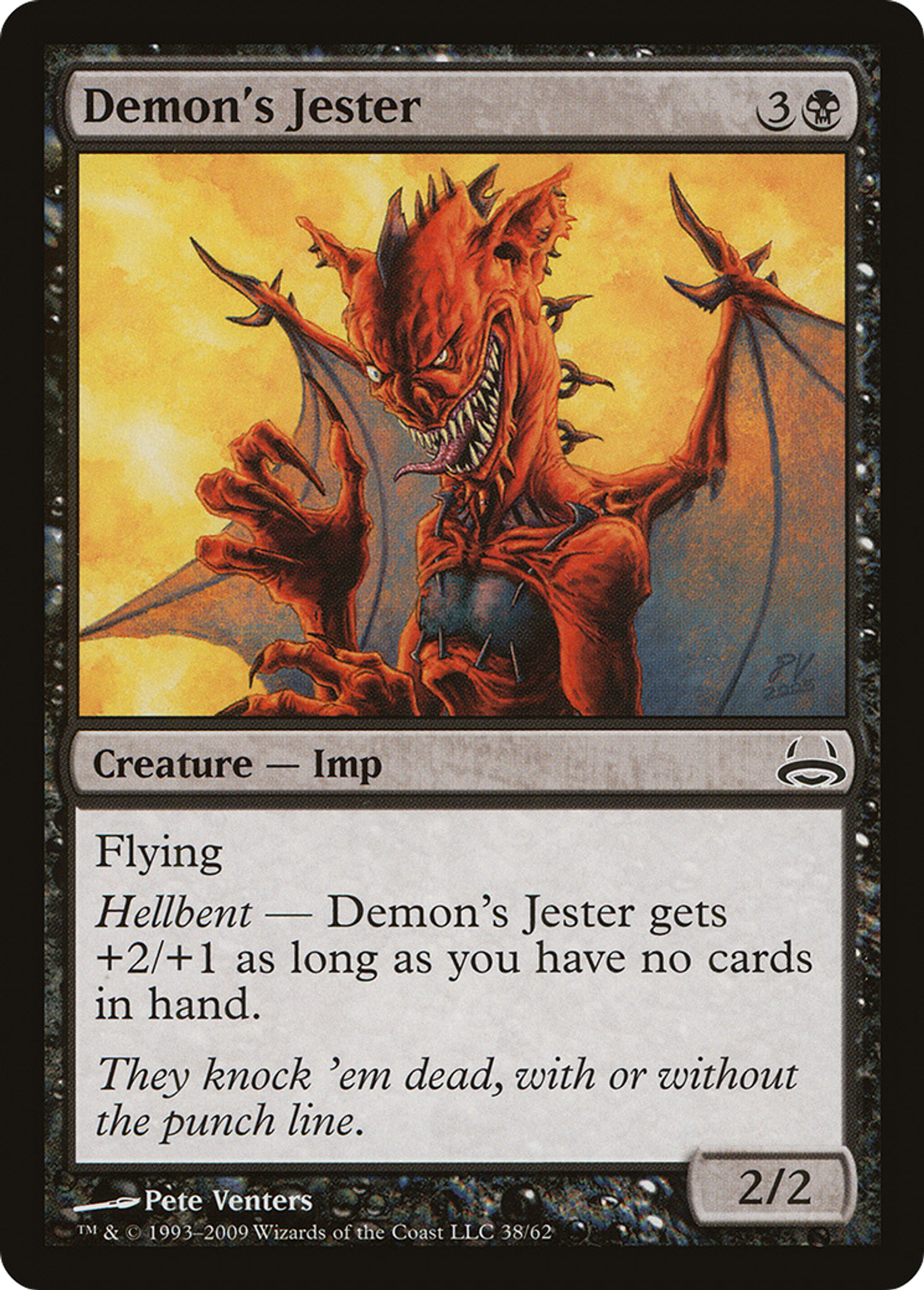 Demon's Jester — Duel Decks: Divine vs. Demonic — Magic: The Gathering