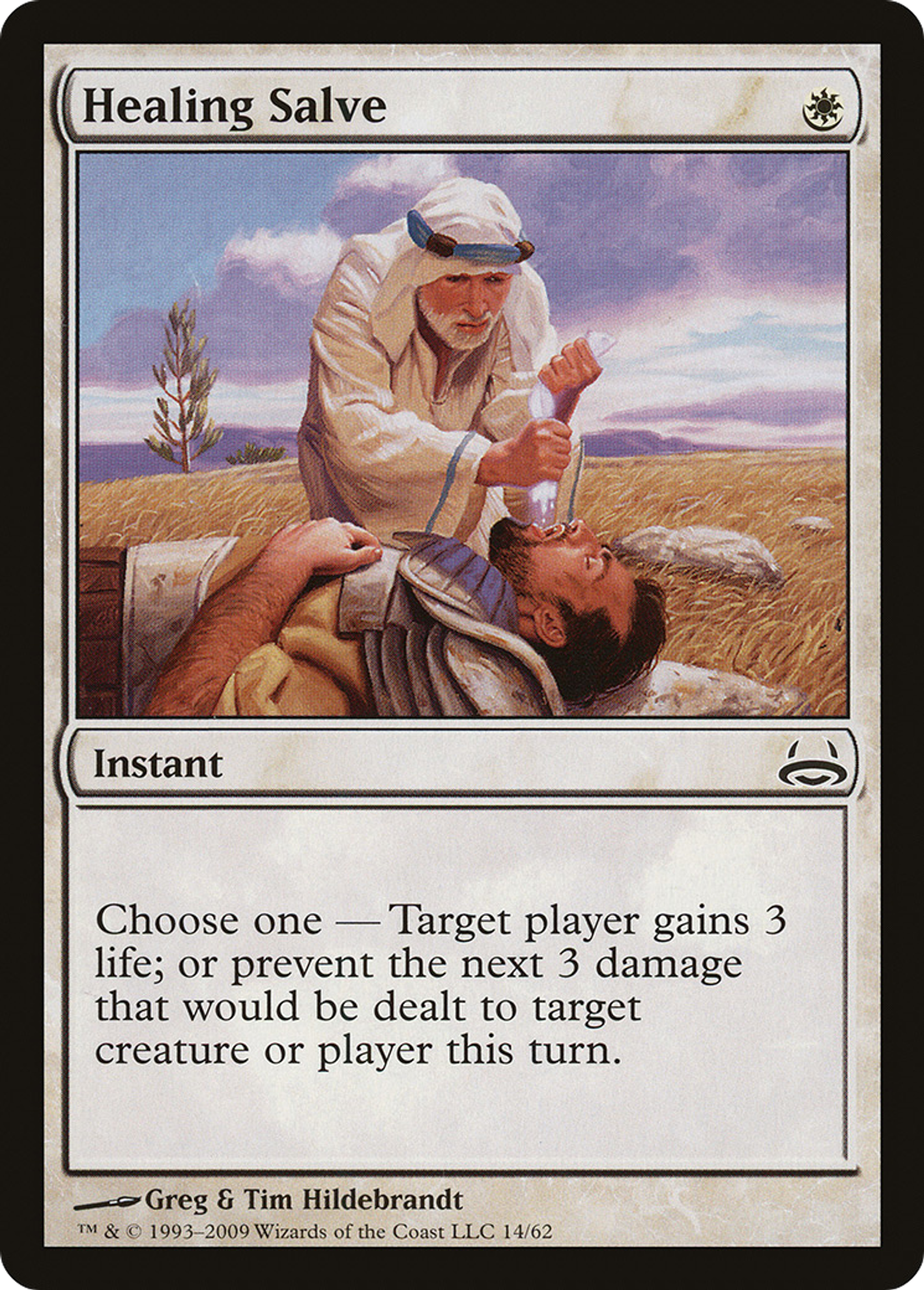 Healing Salve — Duel Decks: Divine vs. Demonic — Magic: The Gathering