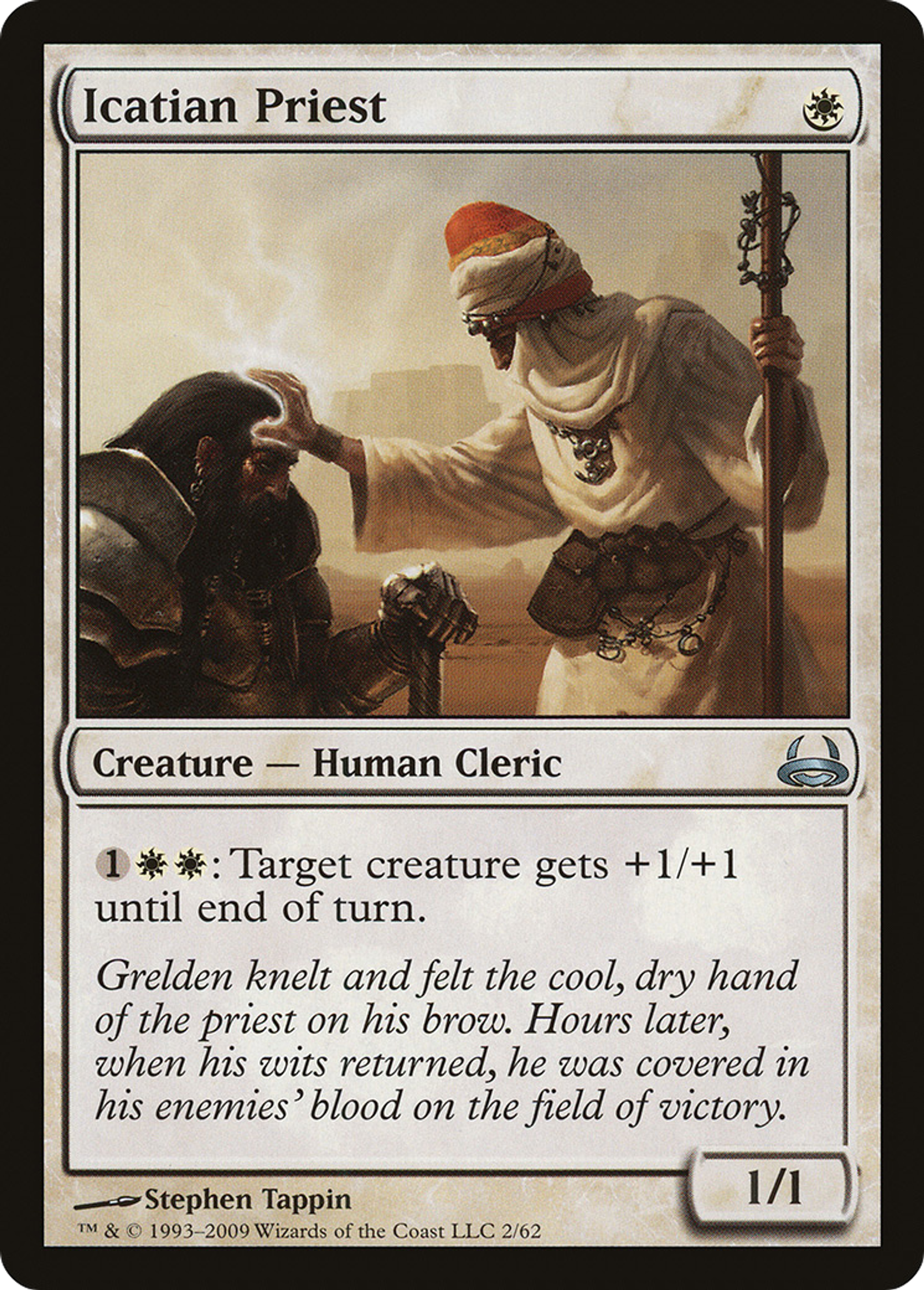 Icatian Priest — Duel Decks: Divine vs. Demonic — Magic: The Gathering