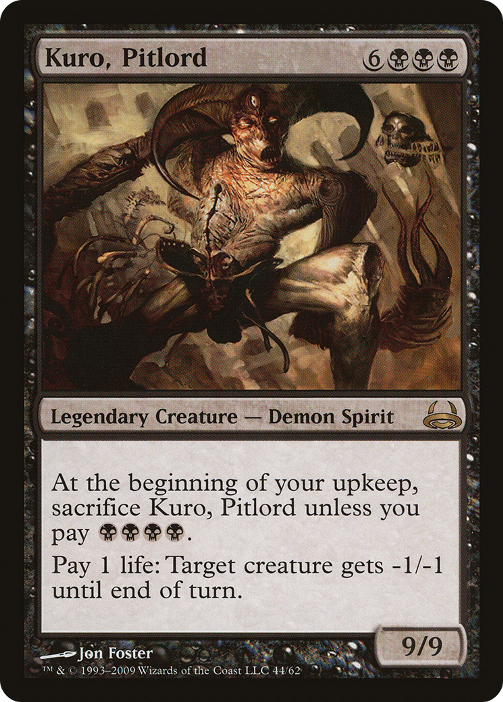 Kuro, Pitlord — Duel Decks: Divine vs. Demonic — Magic: The Gathering