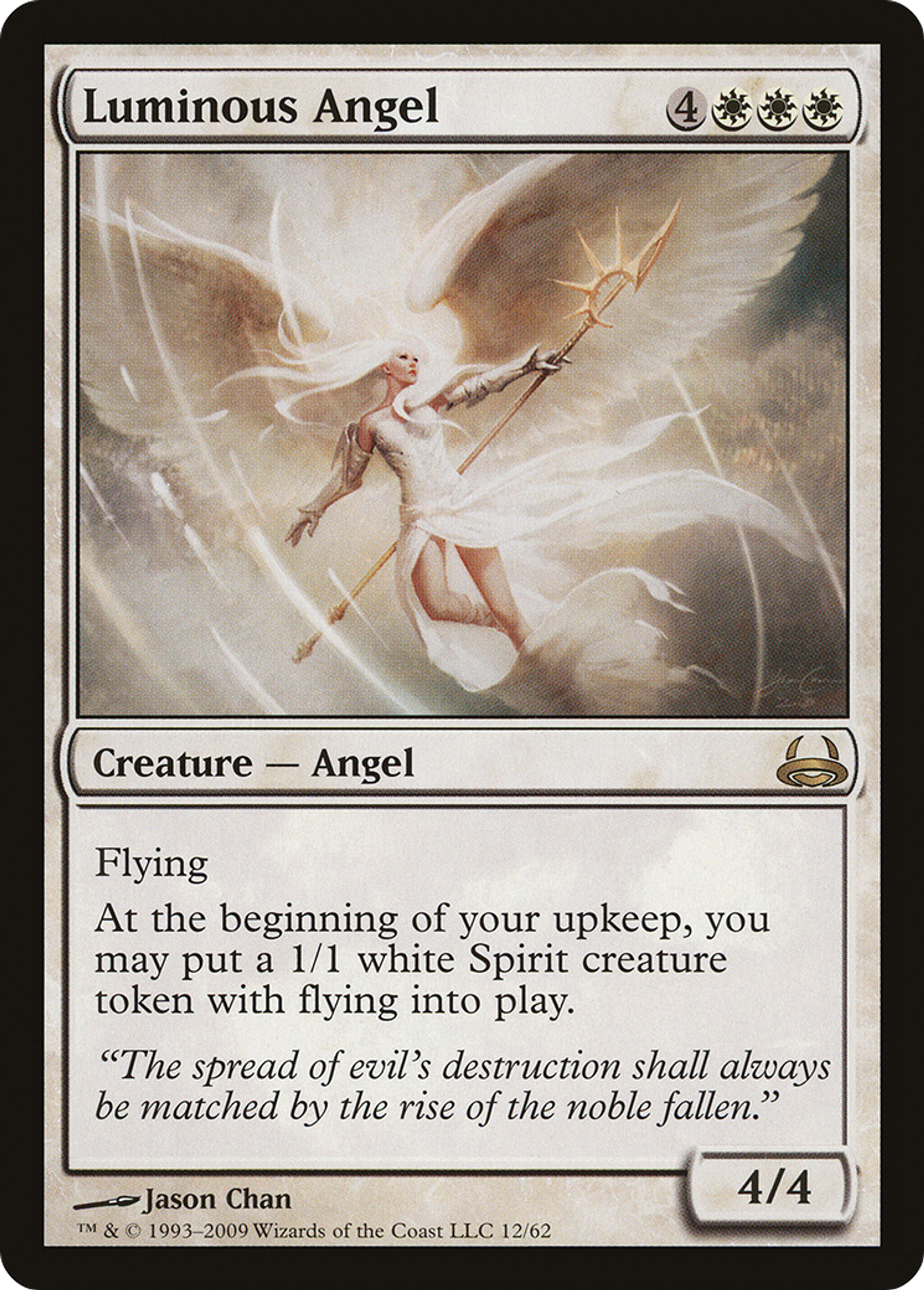 Luminous Angel — Duel Decks: Divine vs. Demonic — Magic: The Gathering