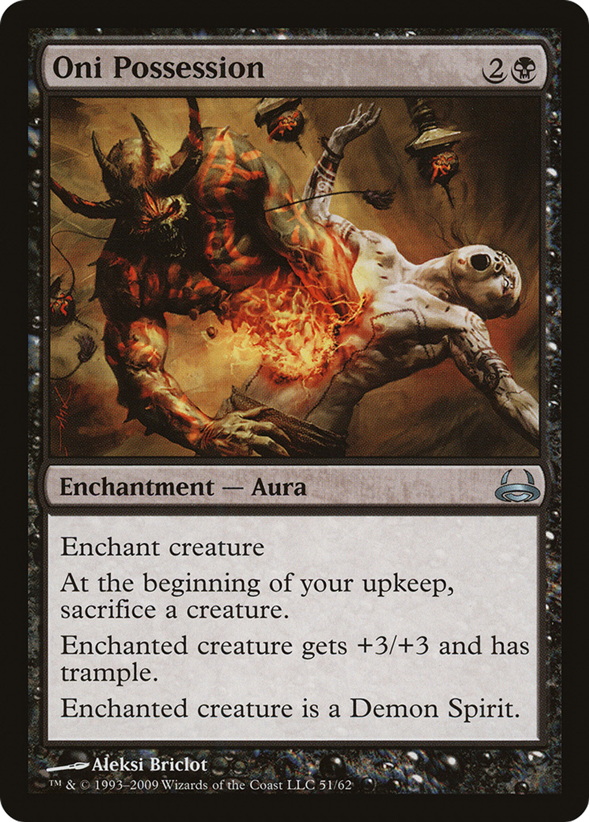 Oni Possession — Duel Decks: Divine vs. Demonic — Magic: The Gathering