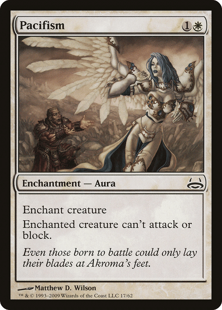 Pacifism — Duel Decks: Divine vs. Demonic — Magic: The Gathering