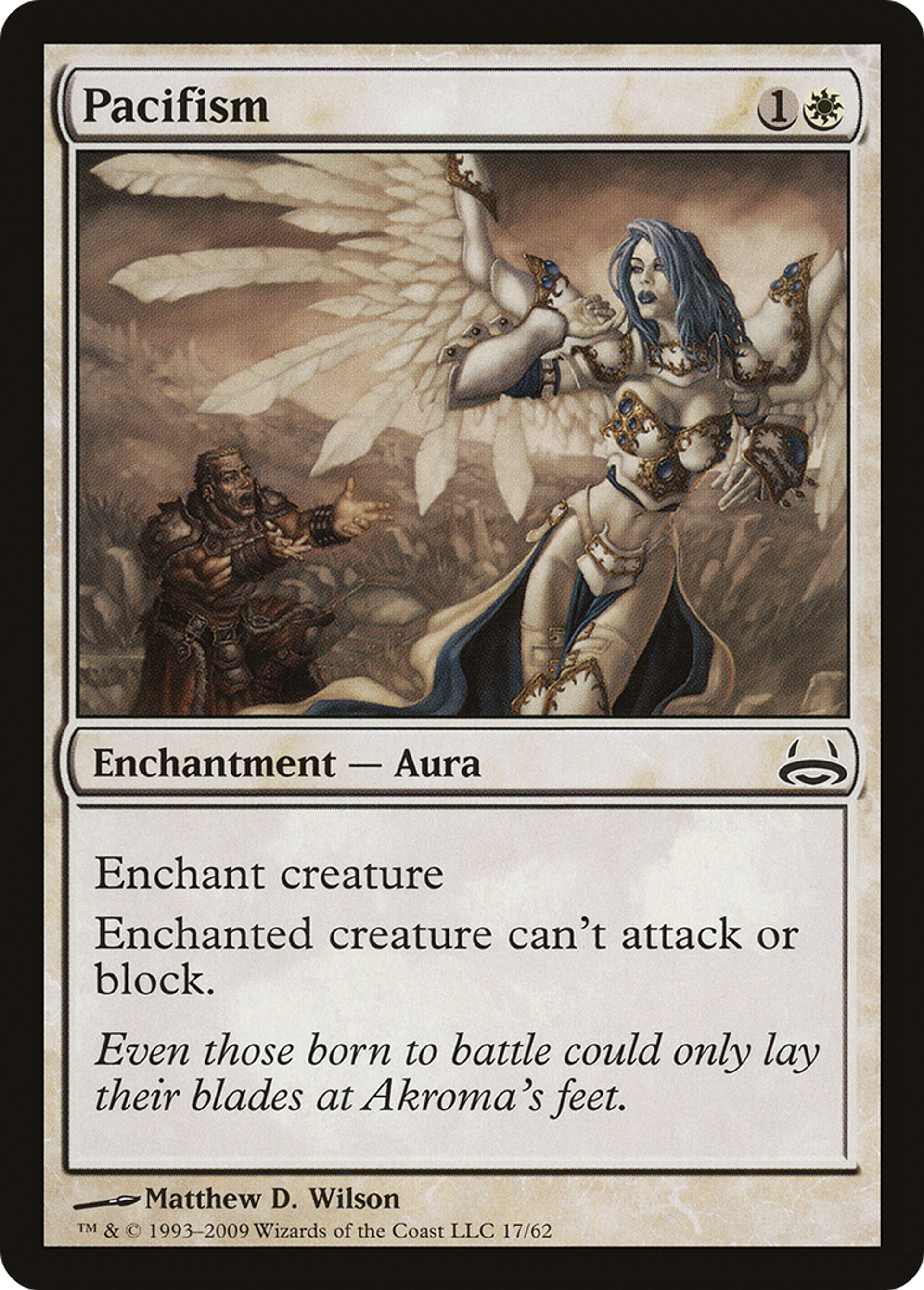 Pacifism — Duel Decks: Divine vs. Demonic — Magic: The Gathering