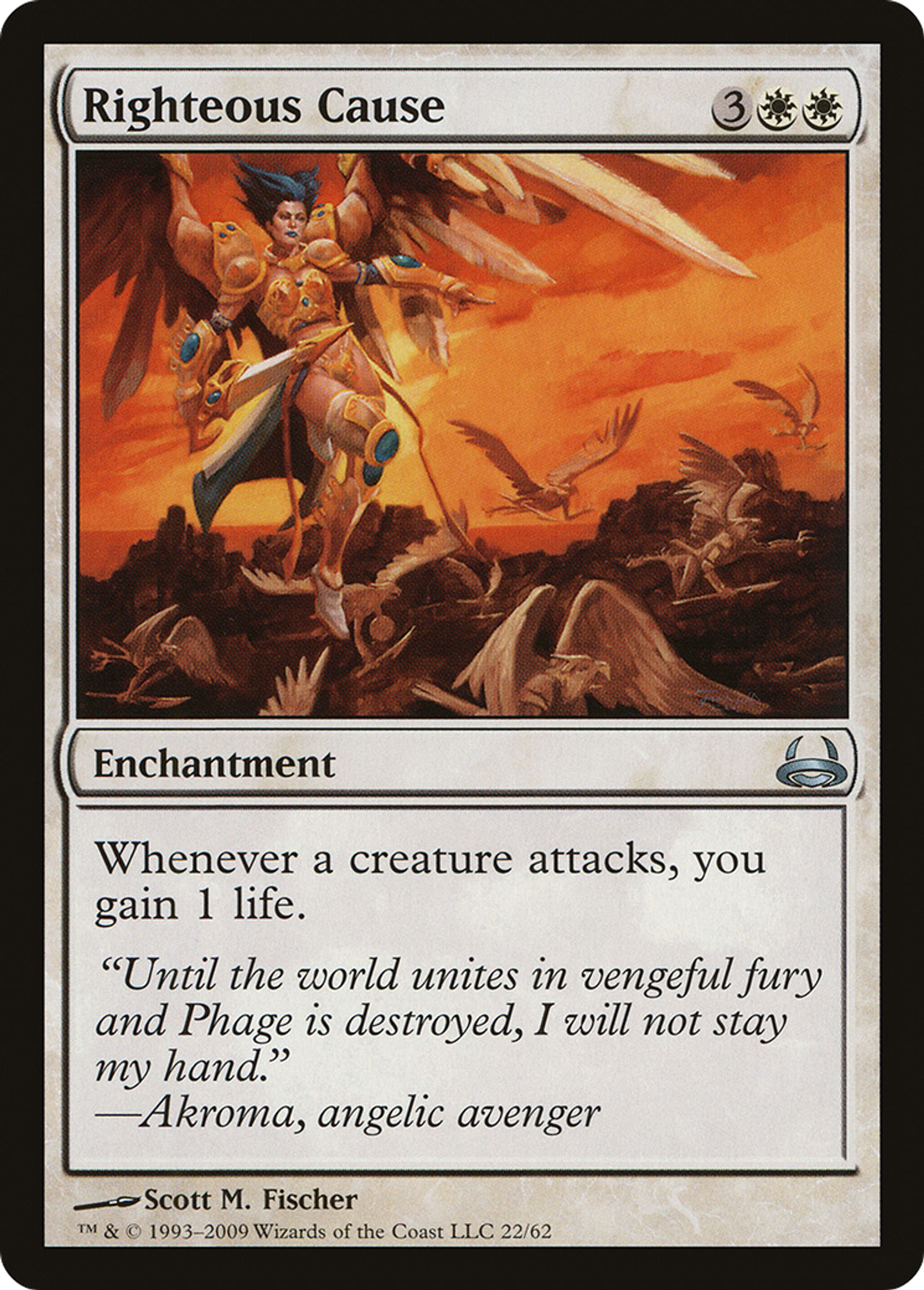 Righteous Cause — Duel Decks: Divine vs. Demonic — Magic: The Gathering