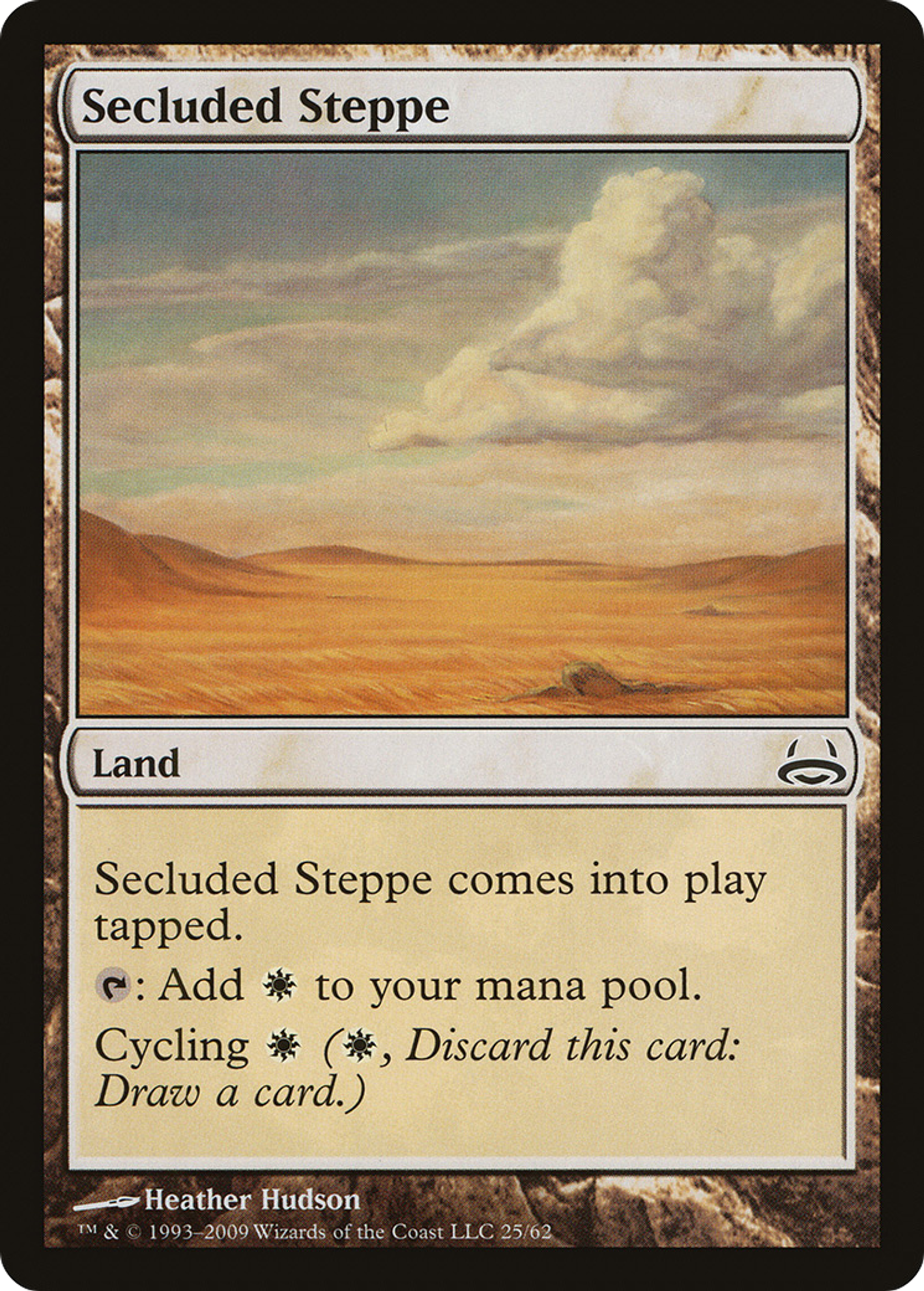 Secluded Steppe — Duel Decks: Divine vs. Demonic — Magic: The Gathering