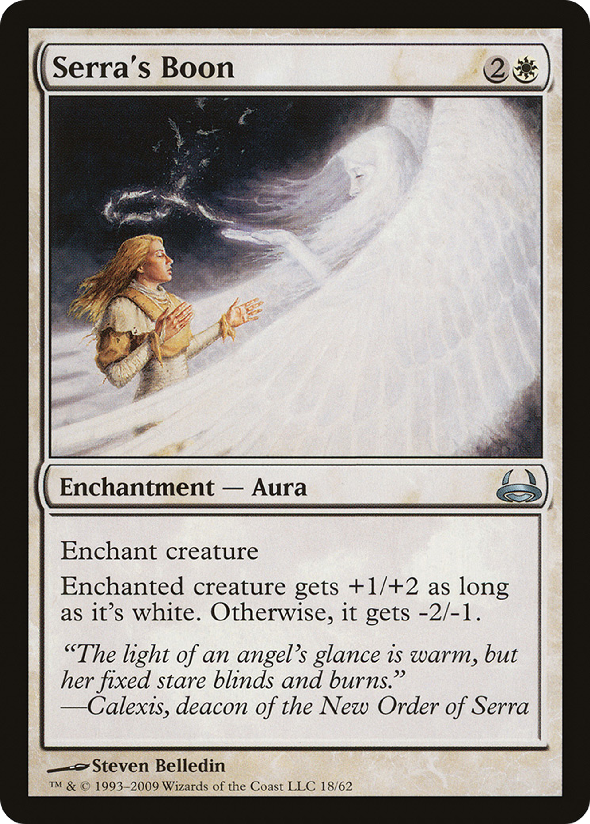 Serra's Boon — Duel Decks: Divine vs. Demonic — Magic: The Gathering