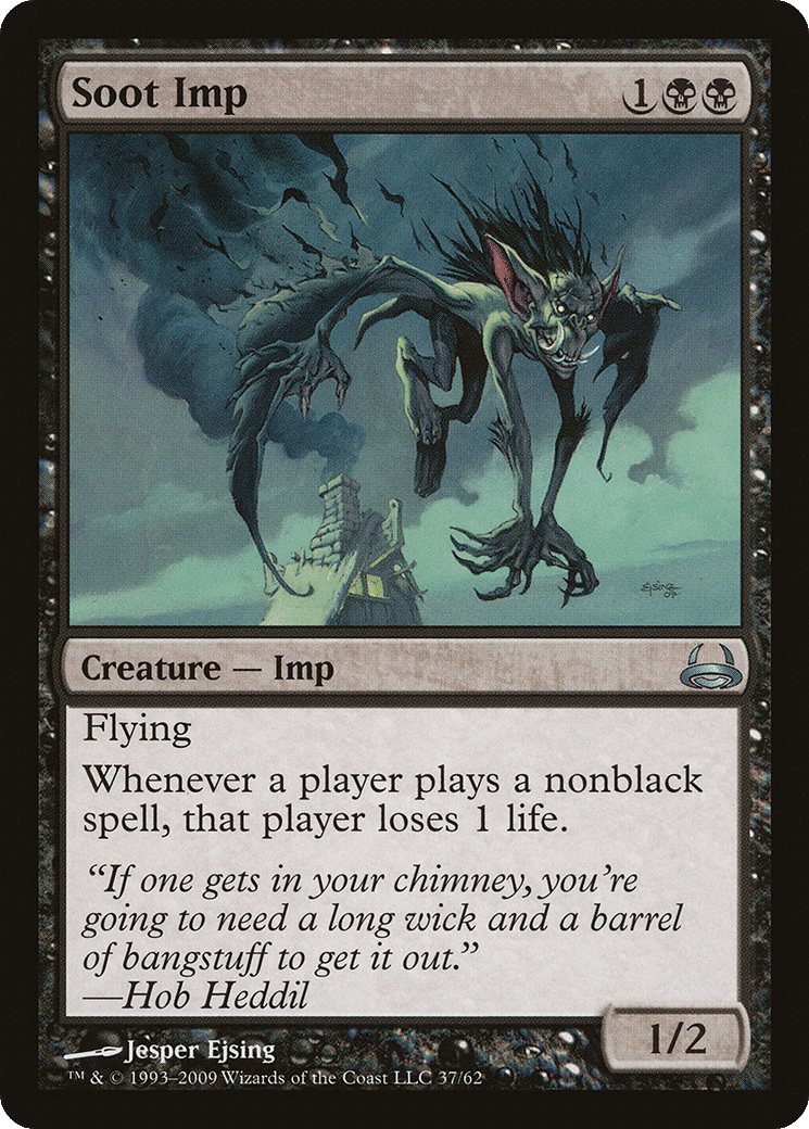 Soot Imp — Duel Decks: Divine vs. Demonic — Magic: The Gathering