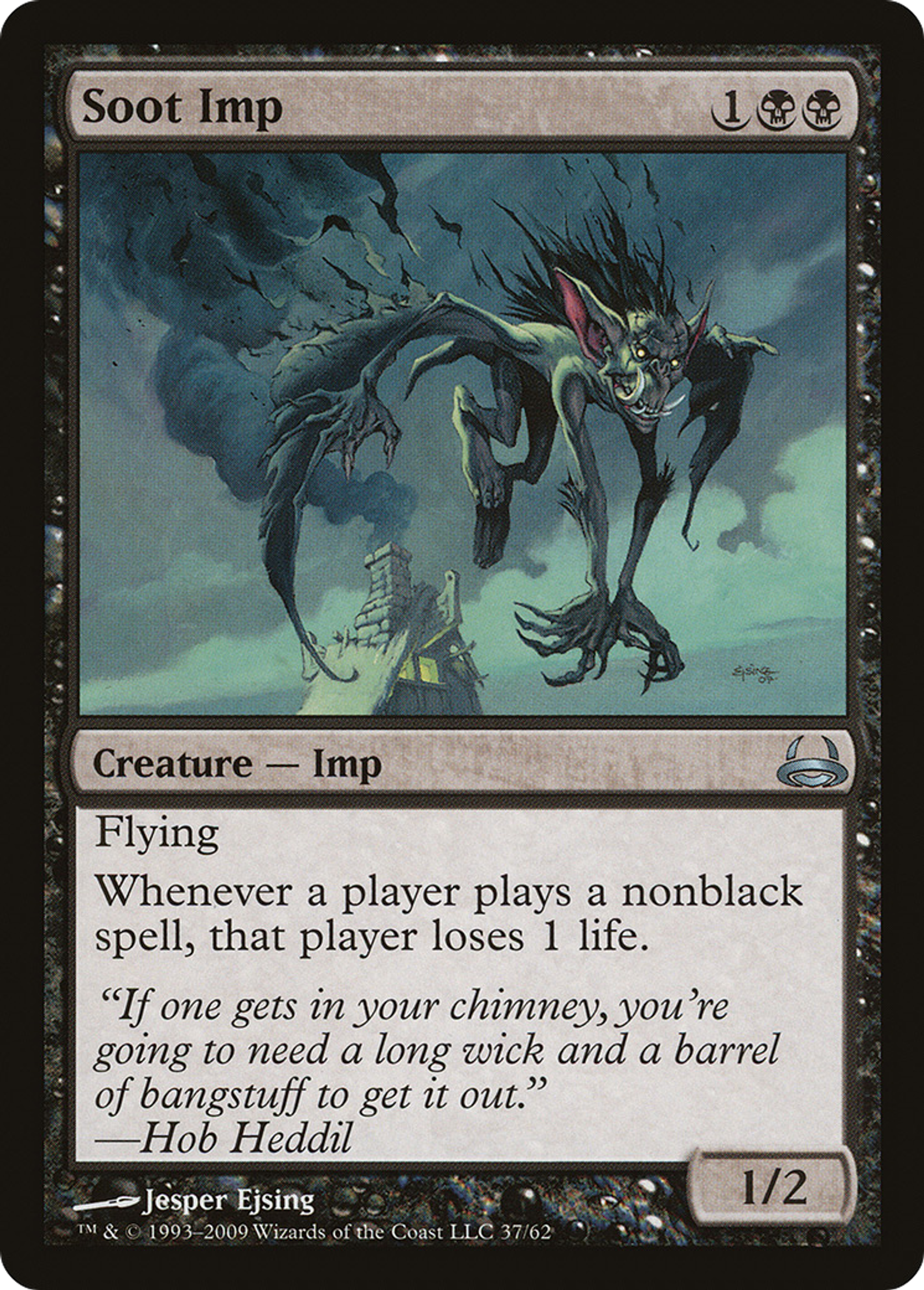 Soot Imp — Duel Decks: Divine vs. Demonic — Magic: The Gathering